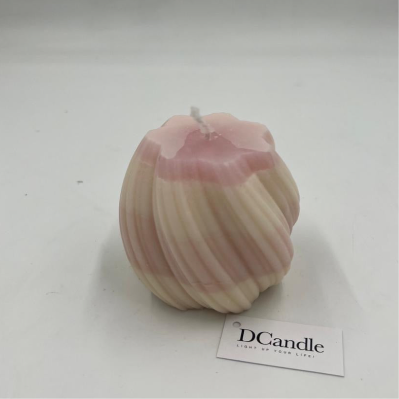 Swirly Barron Candle