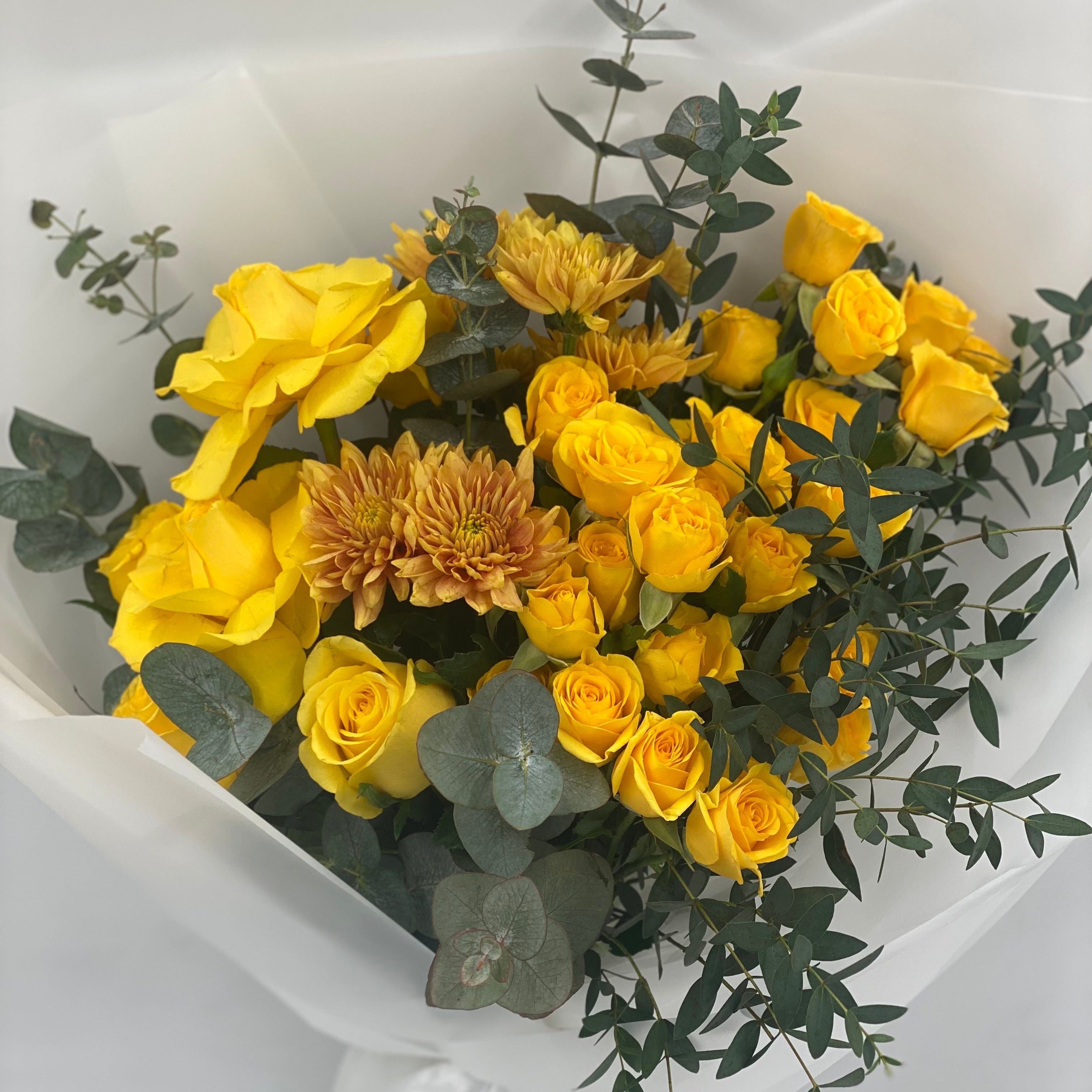 Yellow Rose Bouquet – Brighten Their Day with a Gift of Sunshine