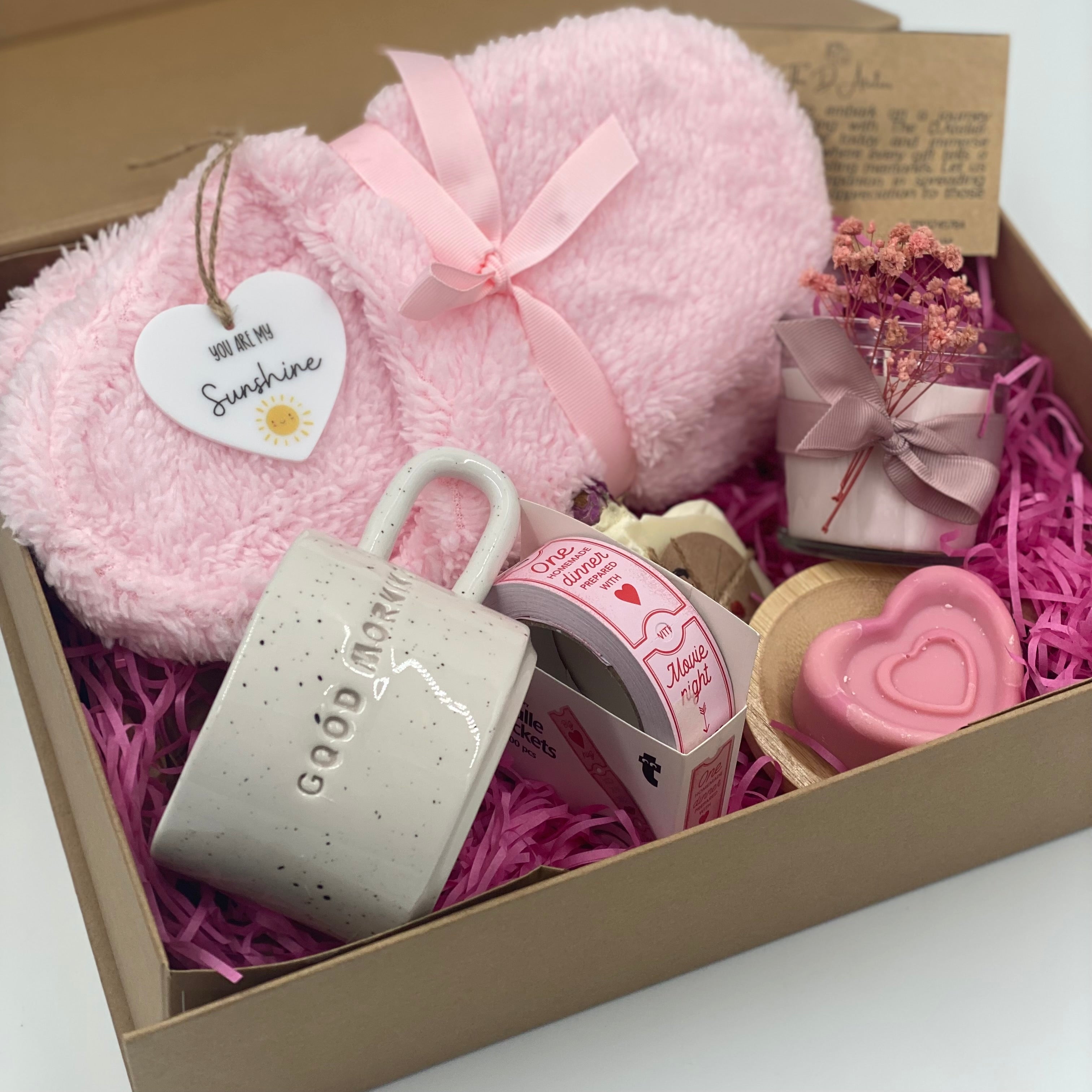 Pink Valentine Gift Box