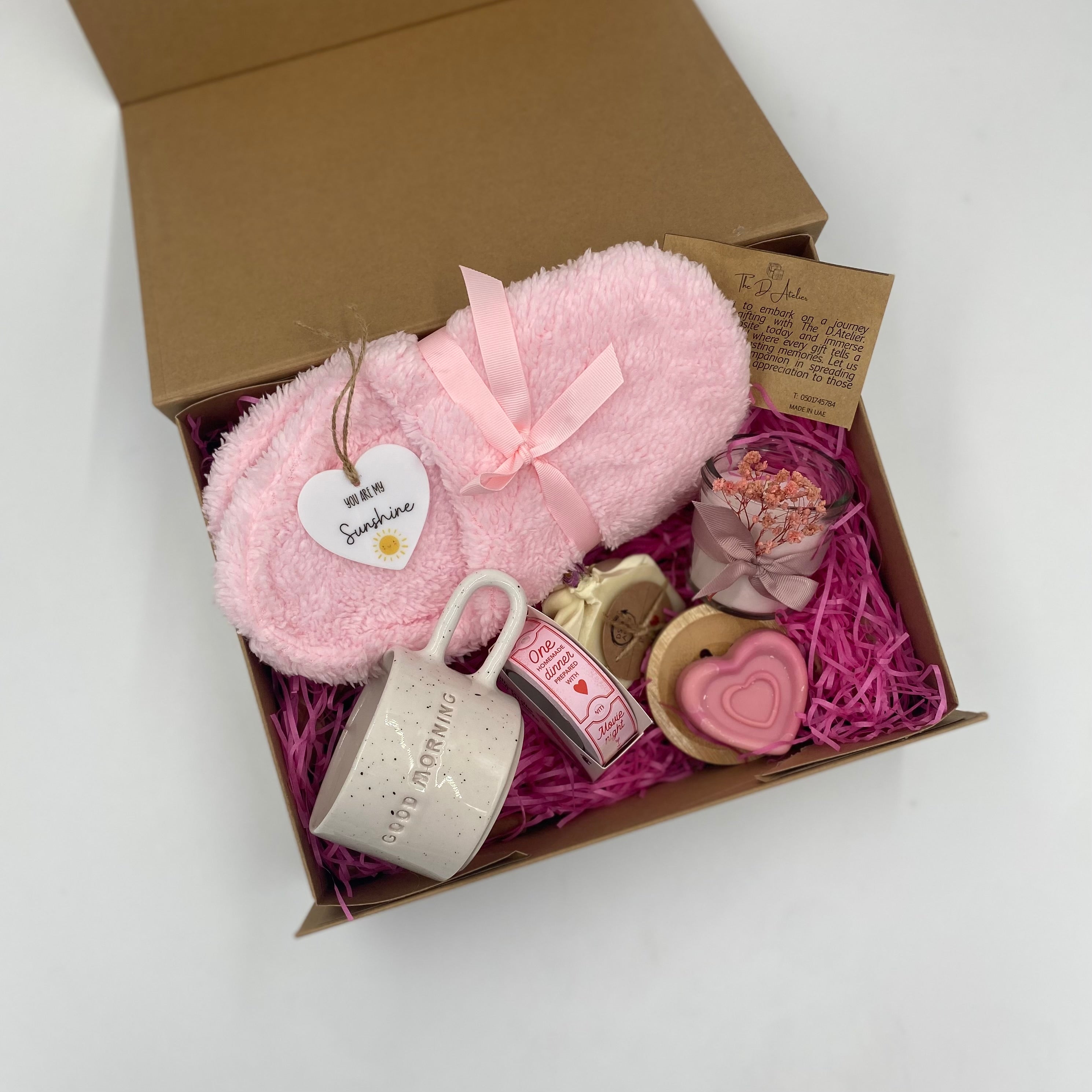 Pink Valentine Gift Box
