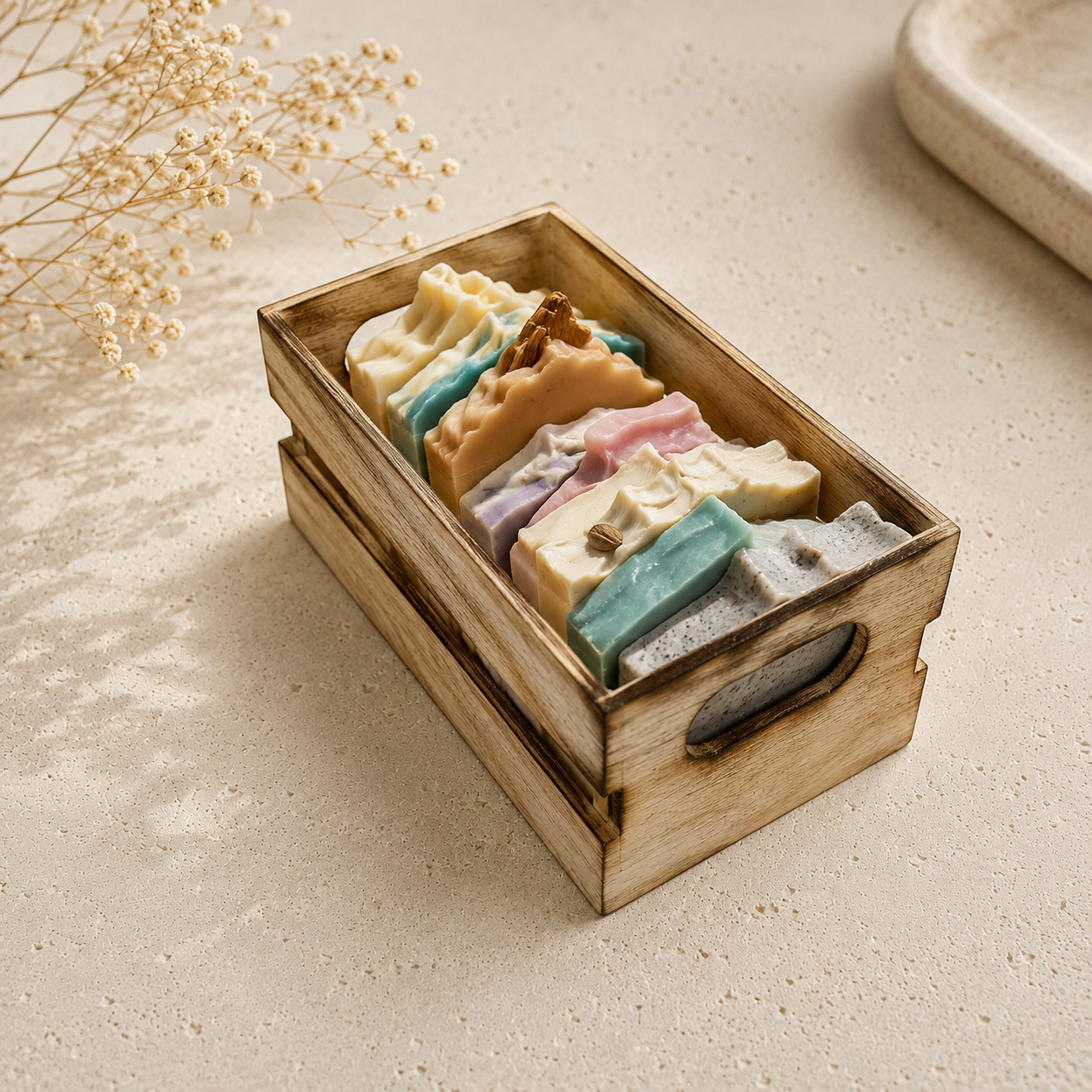 Natural Handmade Soap — Sampler Box