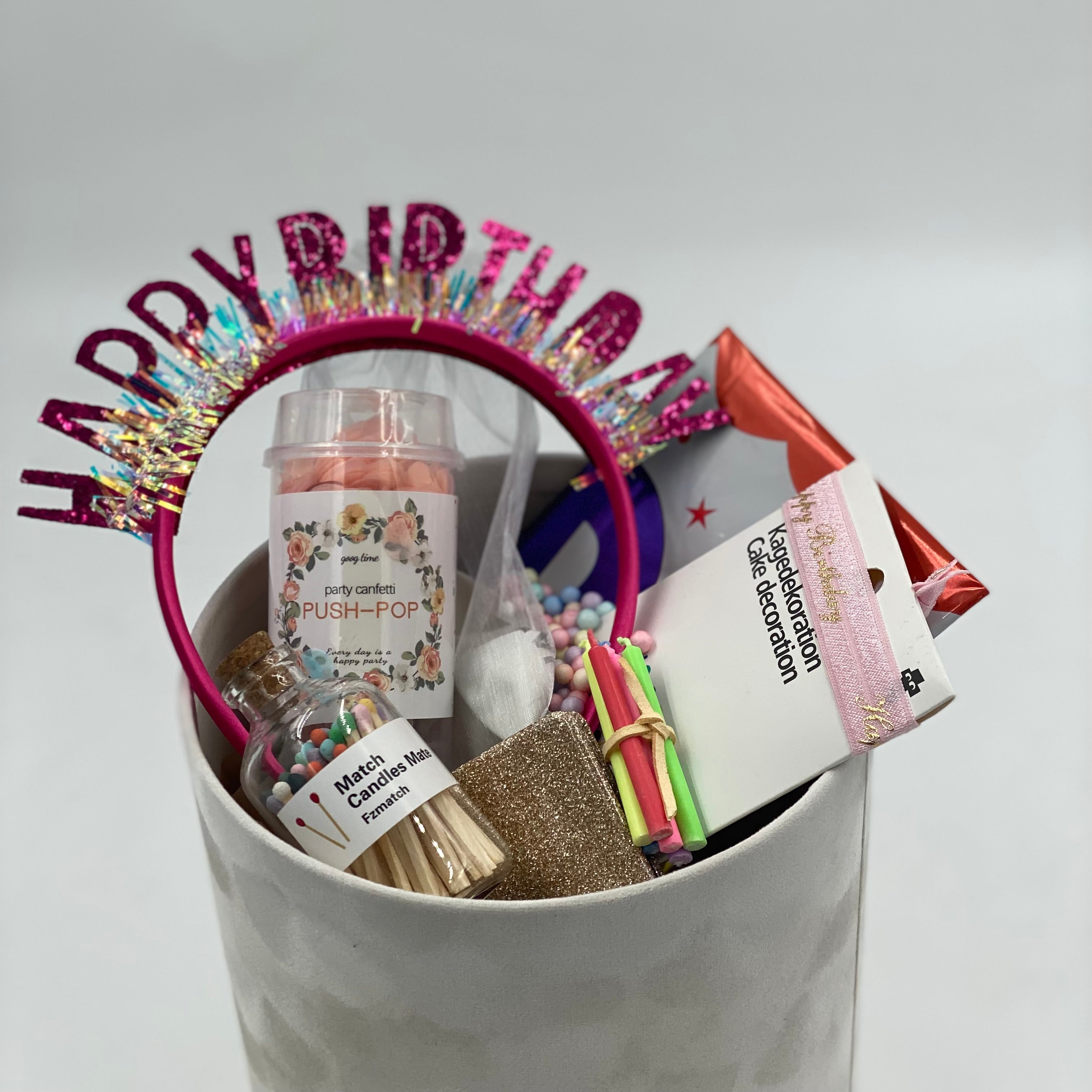 Birthday Girl Velvet Gift Box