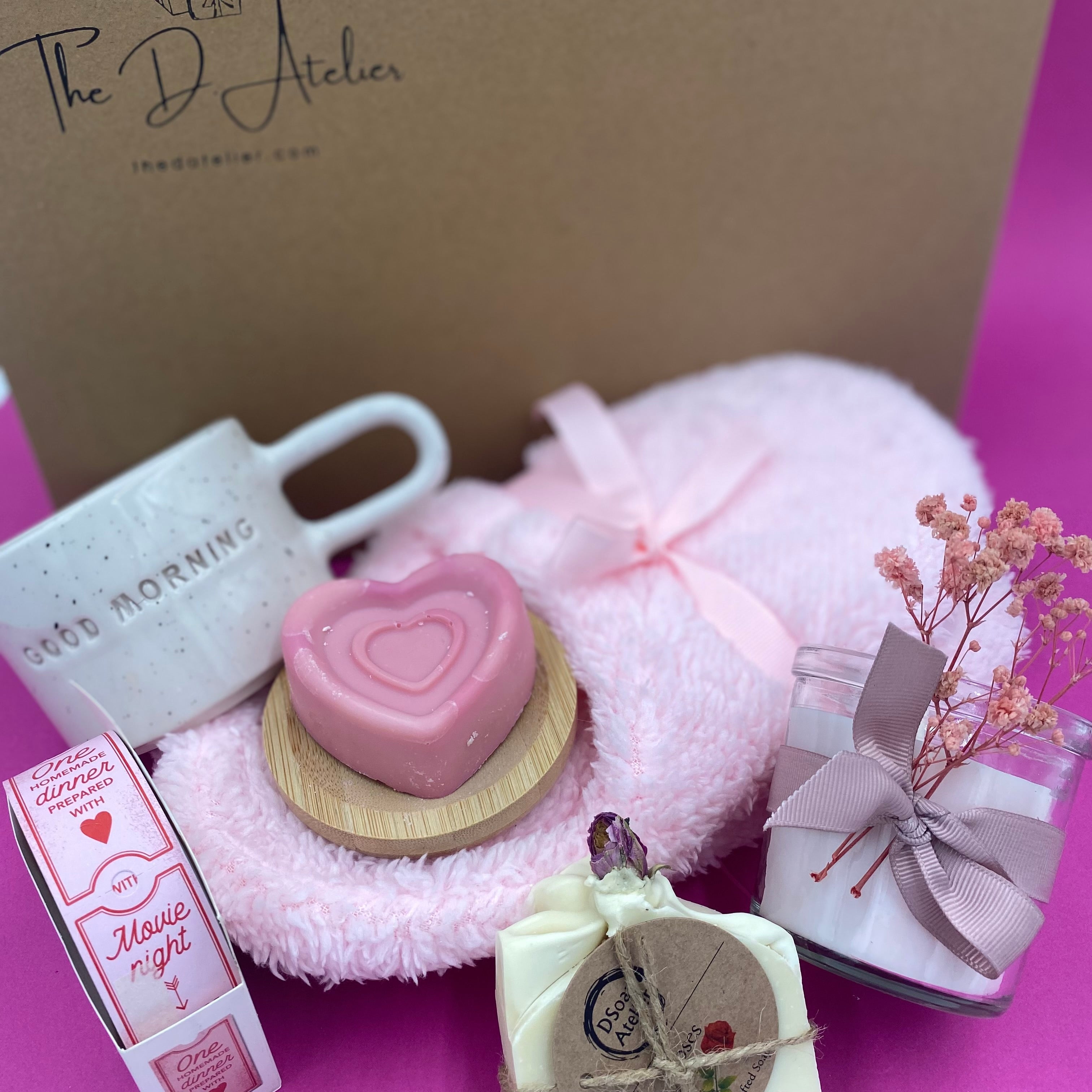 Pink Valentine Gift Box
