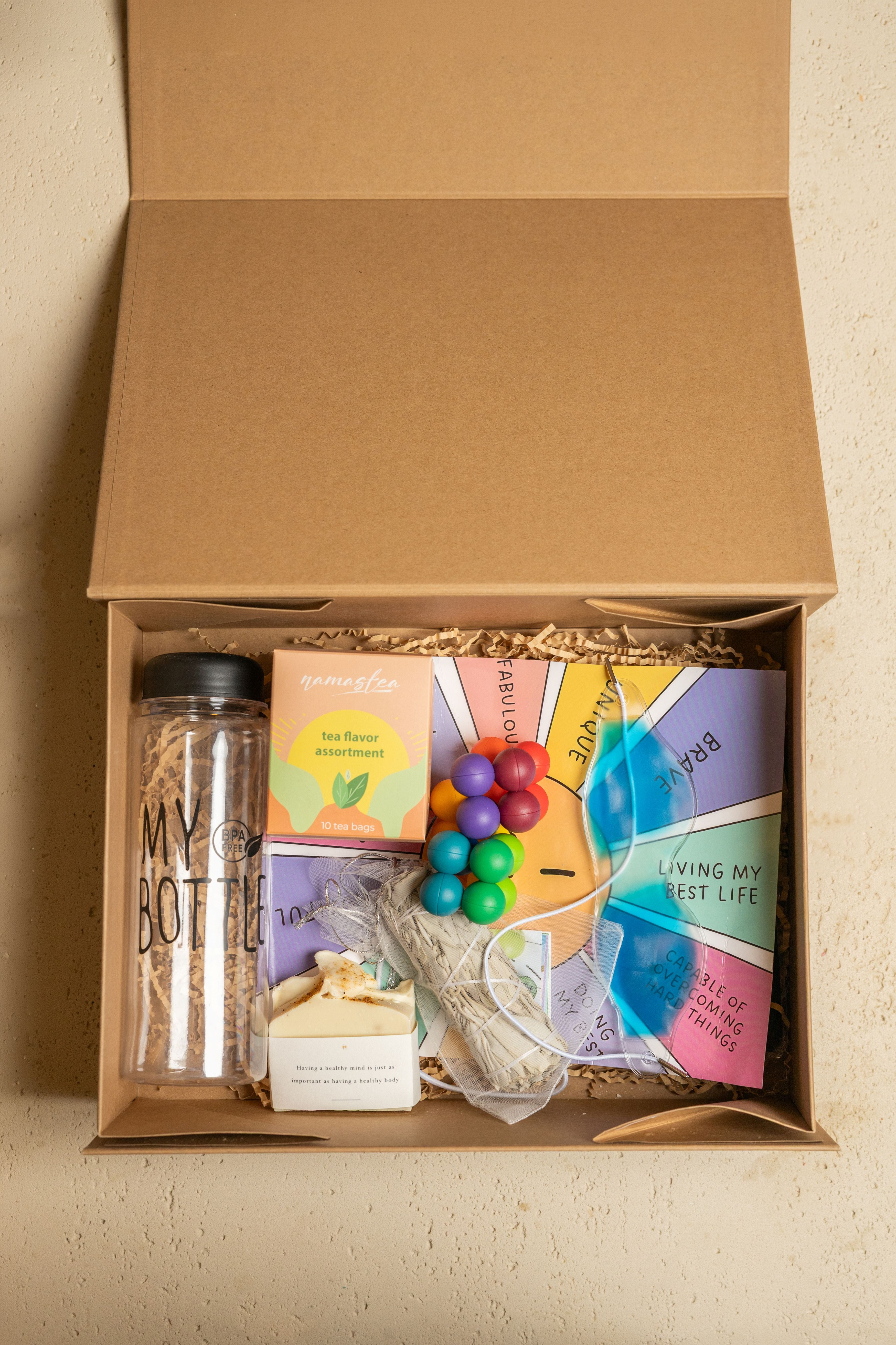 Focus & Recharge Wellness Box — Self‑Care & Stress Relief Kit