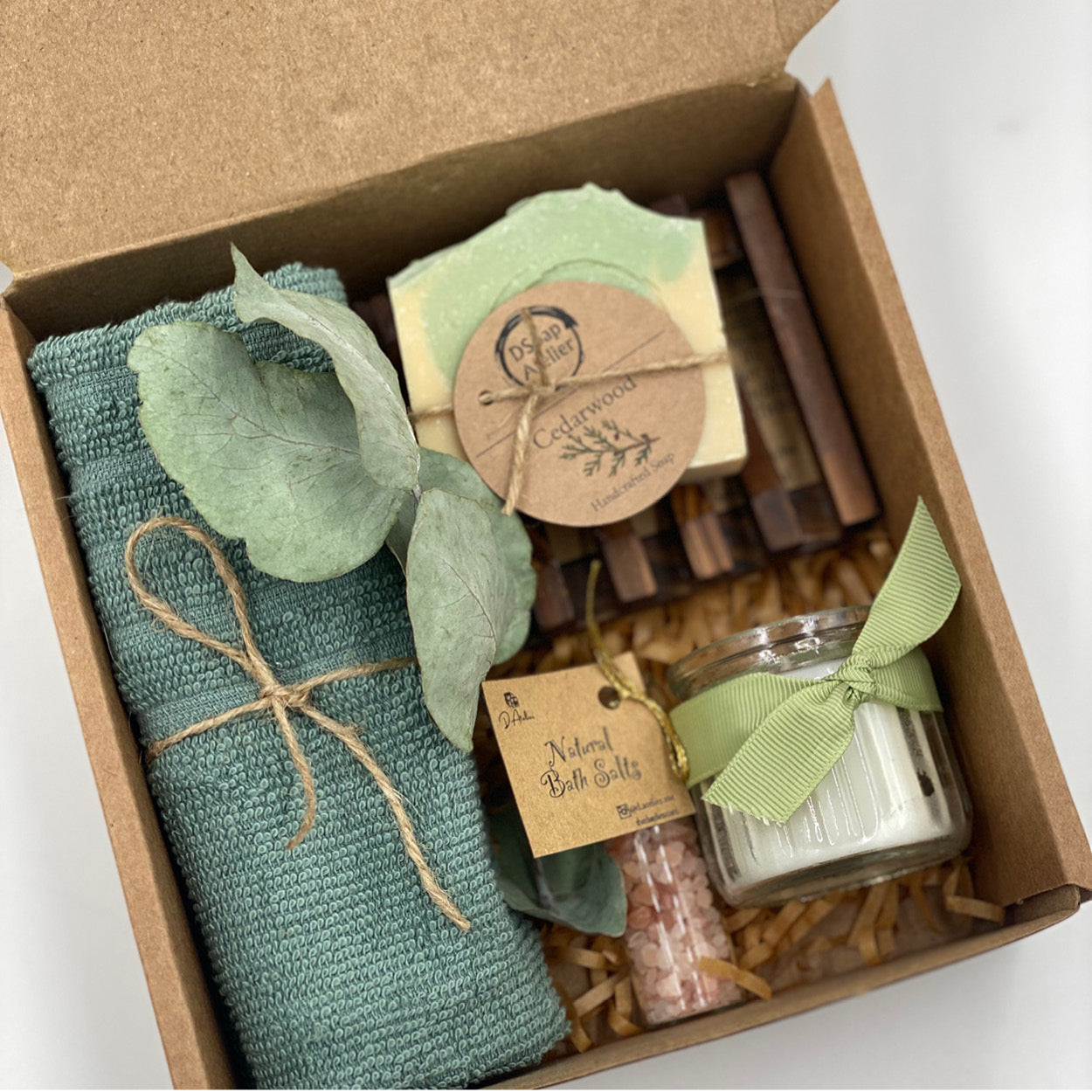 The Green Bath Set Box – Ultimate Relaxation at Home