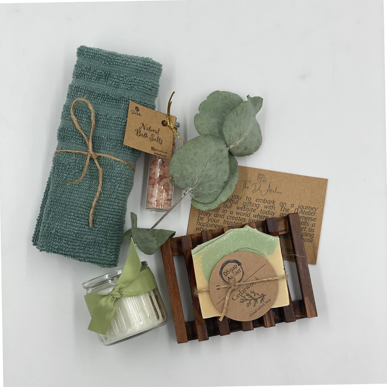 The Green Bath Set Box – Ultimate Relaxation at Home