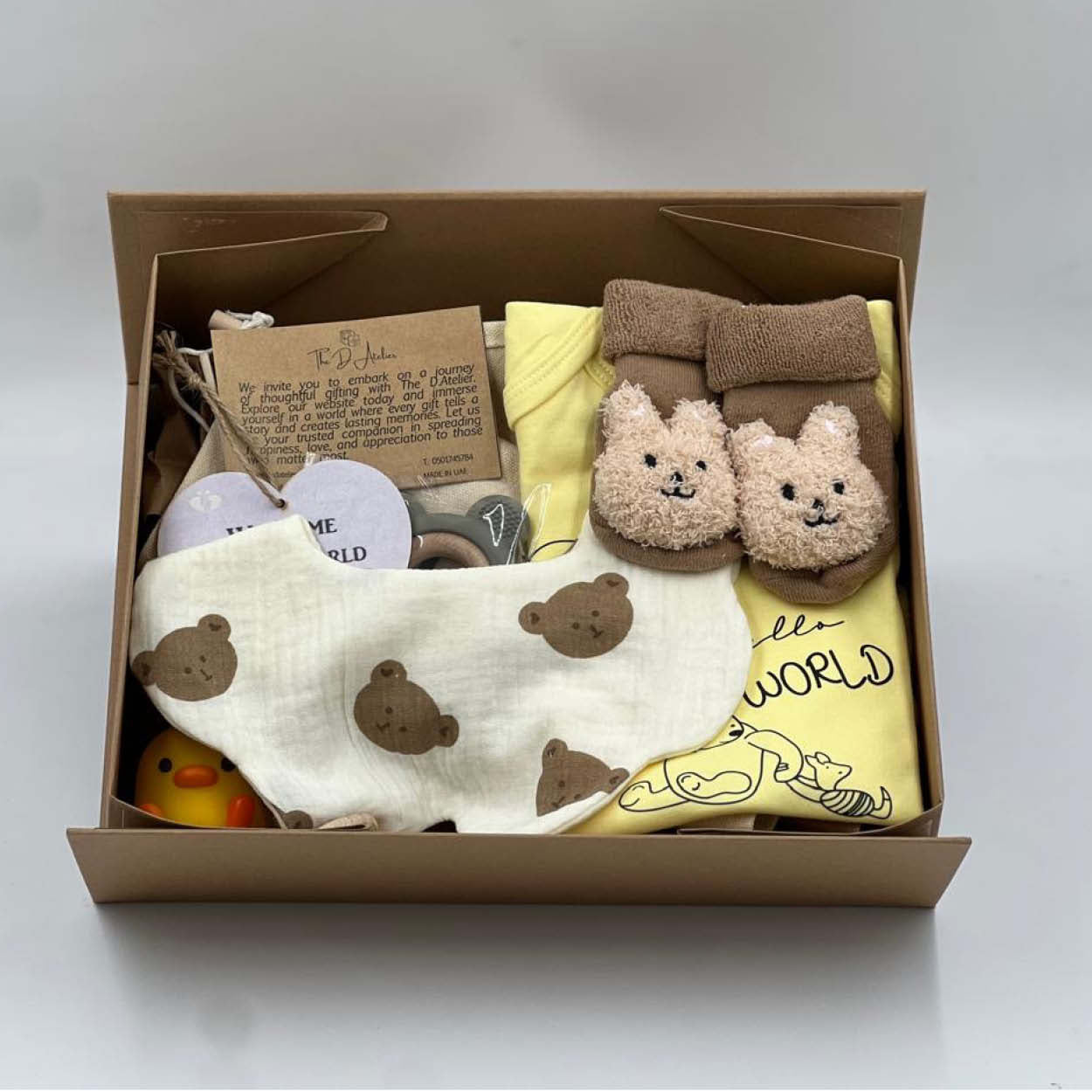 Hello World Baby Box – The Perfect Newborn Gift Set