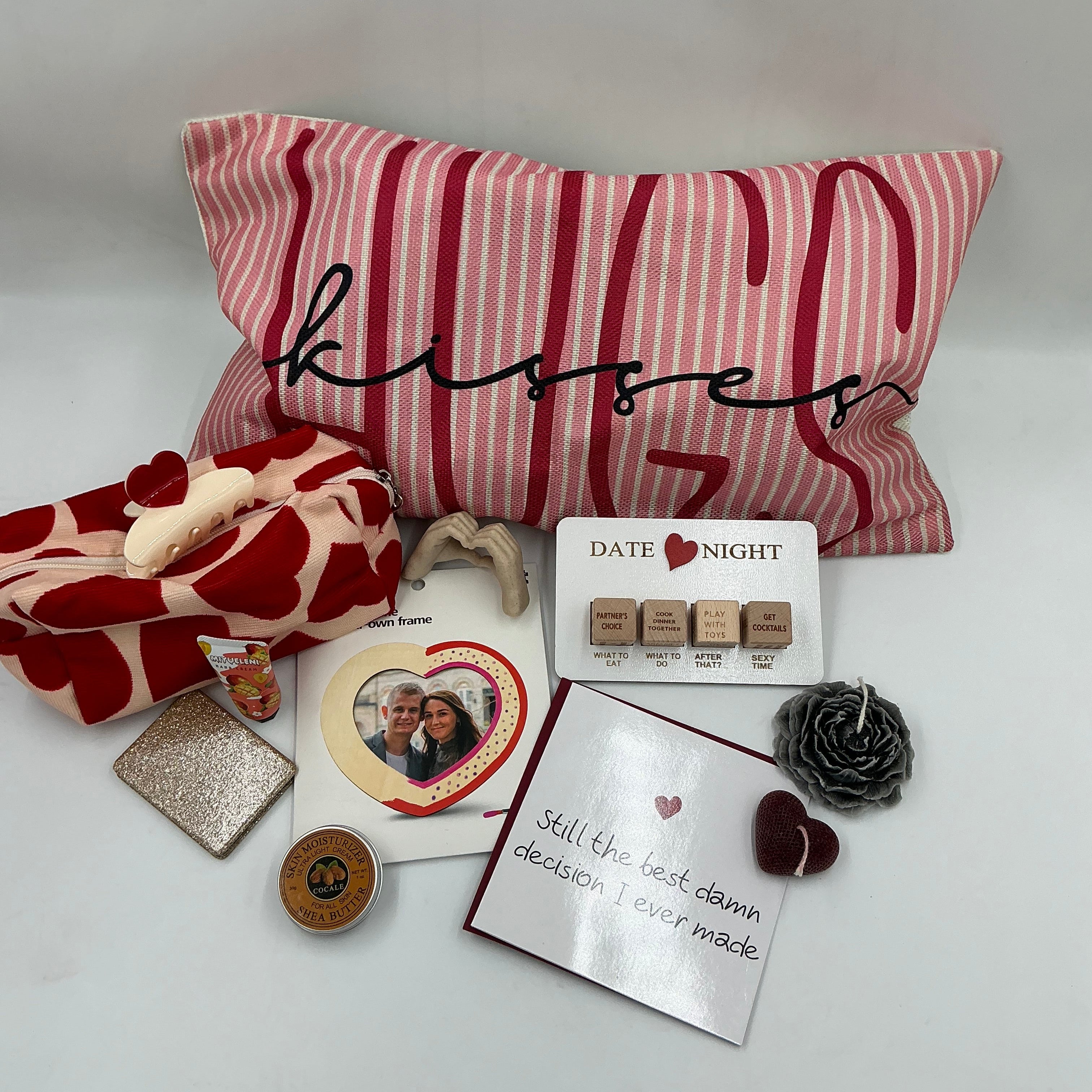 Hugs & Kisses Valentine’s Hamper — Romantic Gift Box for Her