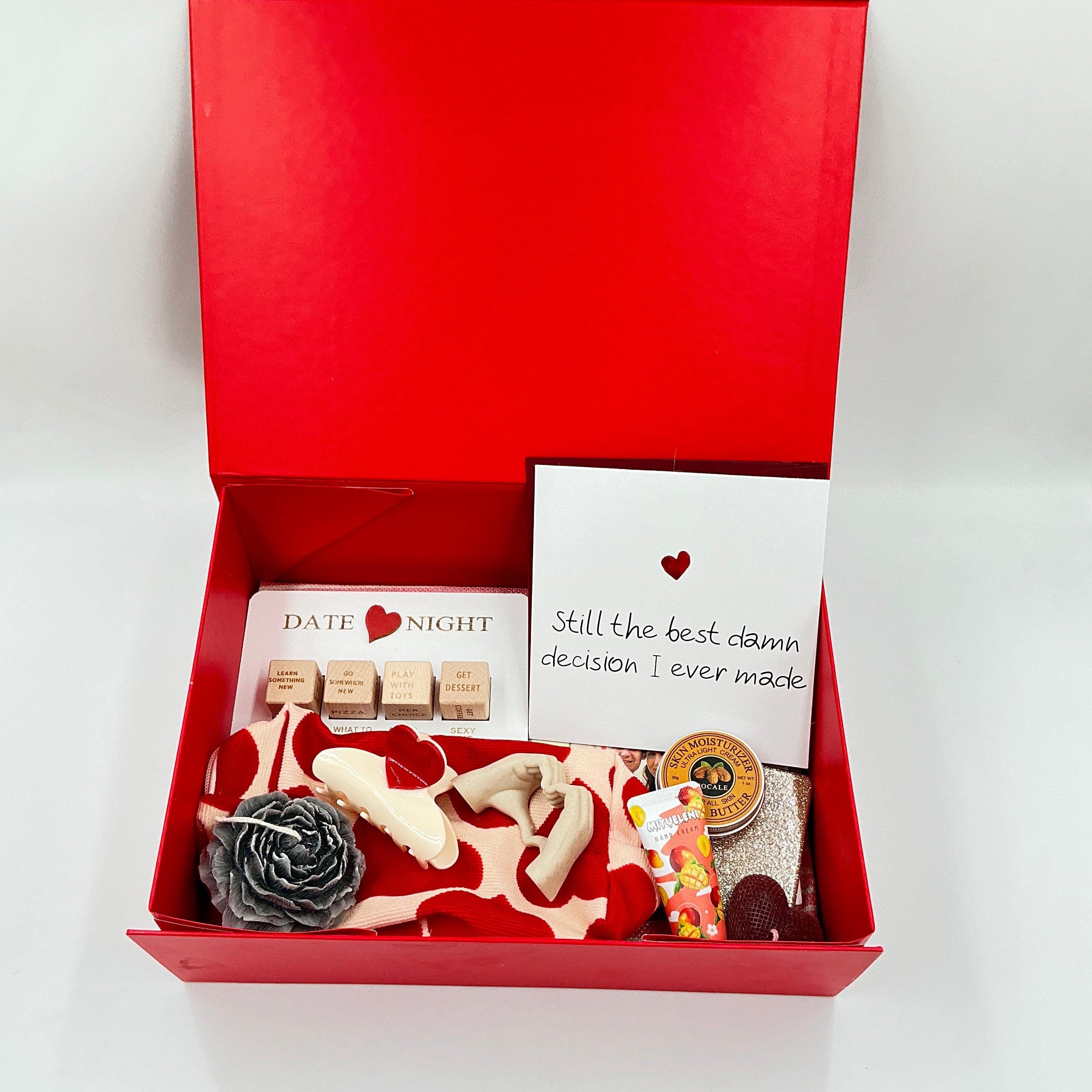 Hugs & Kisses Valentine’s Hamper — Romantic Gift Box for Her