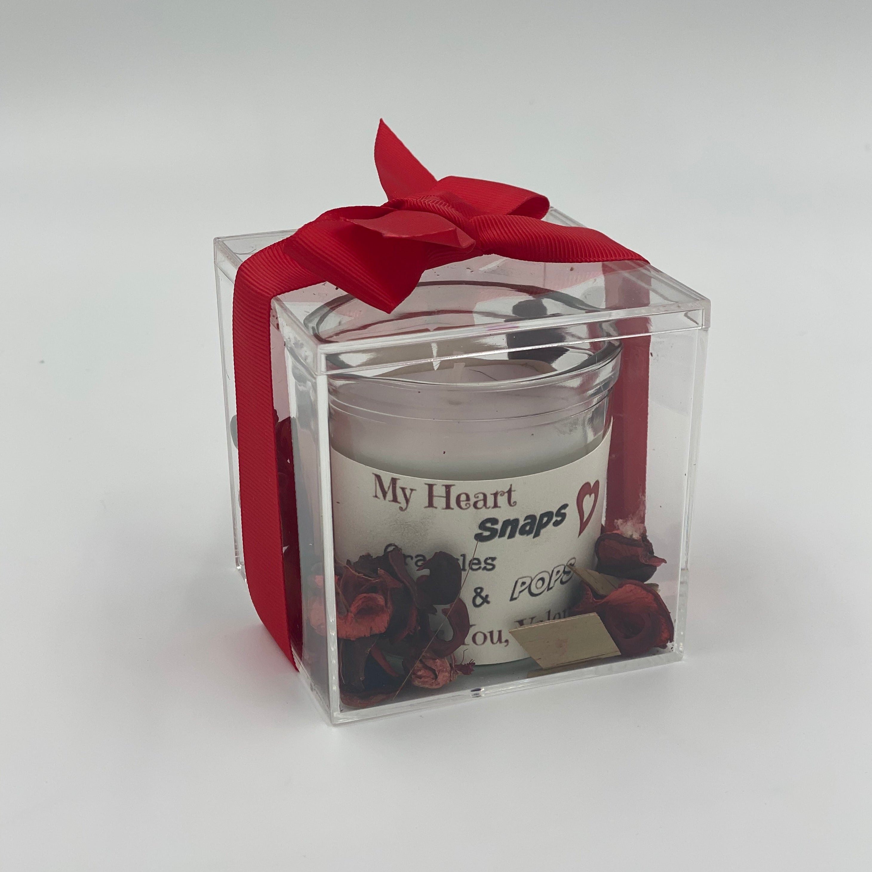 Light Up my heart! Romantic Scented Candle Gift Box