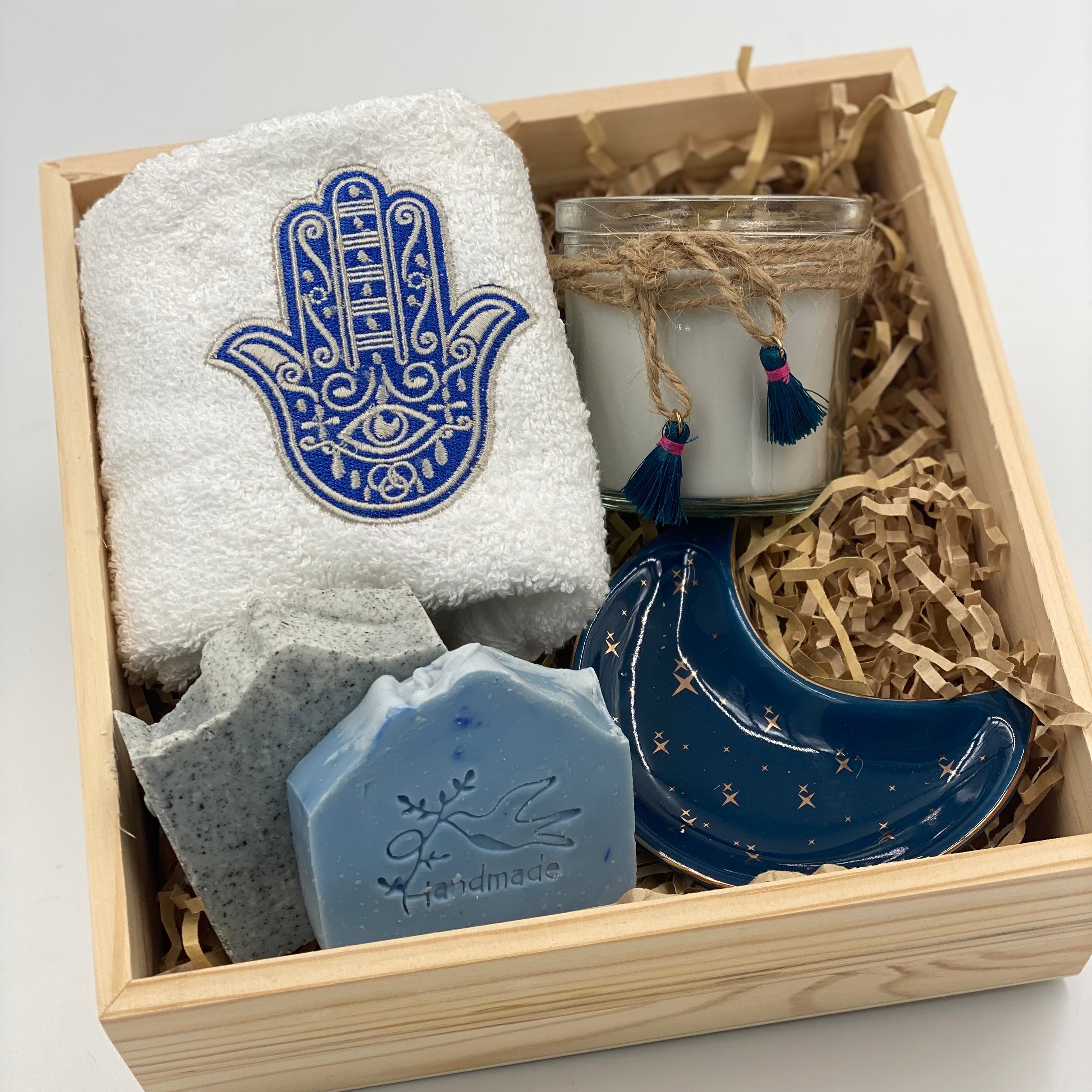 Blue Fatma Hand Gift Box