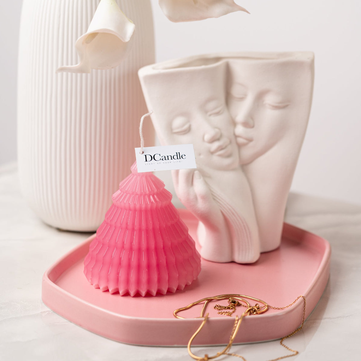 Tree-Shaped Soy Wax Candle – Eco-Friendly Elegance for Any Space