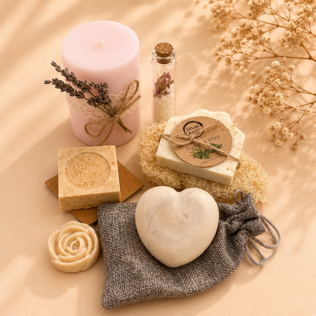 Sweet & Tender Gift Box — Natural Spa & Bath Gift Set
