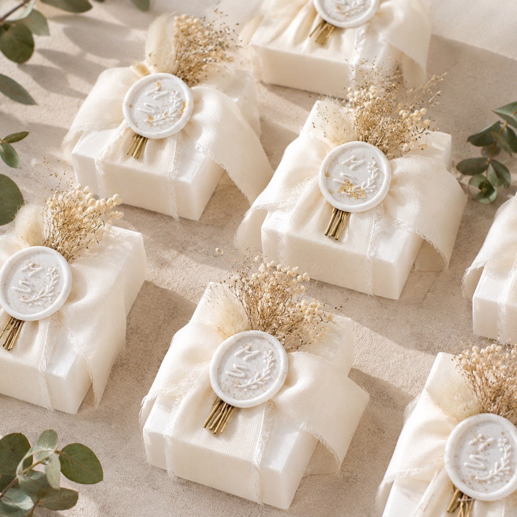 Elegant Personalized Soap Favors | Wedding, Baptism & Special Event Gifts