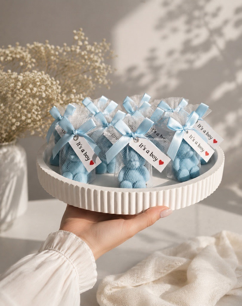 It’s a Boy Teddy Bear Soap Favors | Baby Shower Guest Gifts