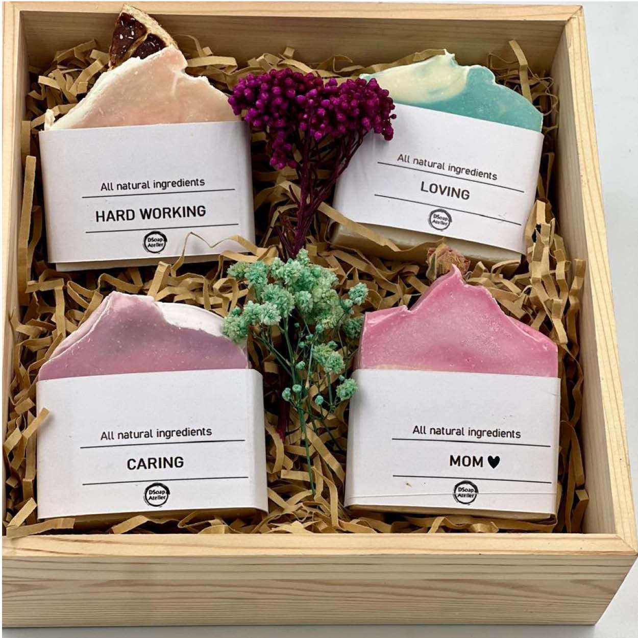 Mommy My Everything -Handmade Natural Soap Box for Mom