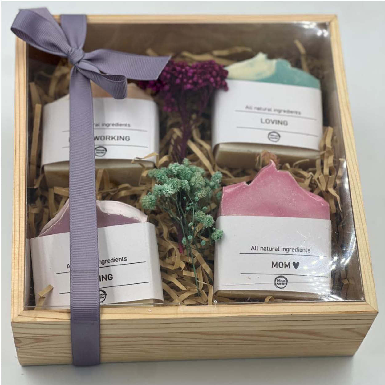Mommy My Everything -Handmade Natural Soap Box for Mom