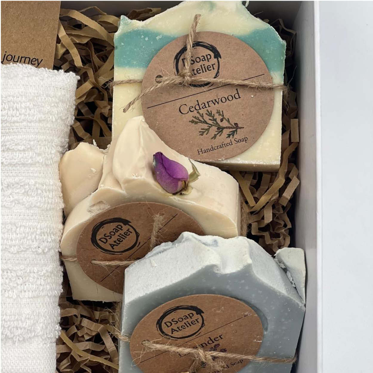 Arabesque Natural Handmade Soap Gift Box