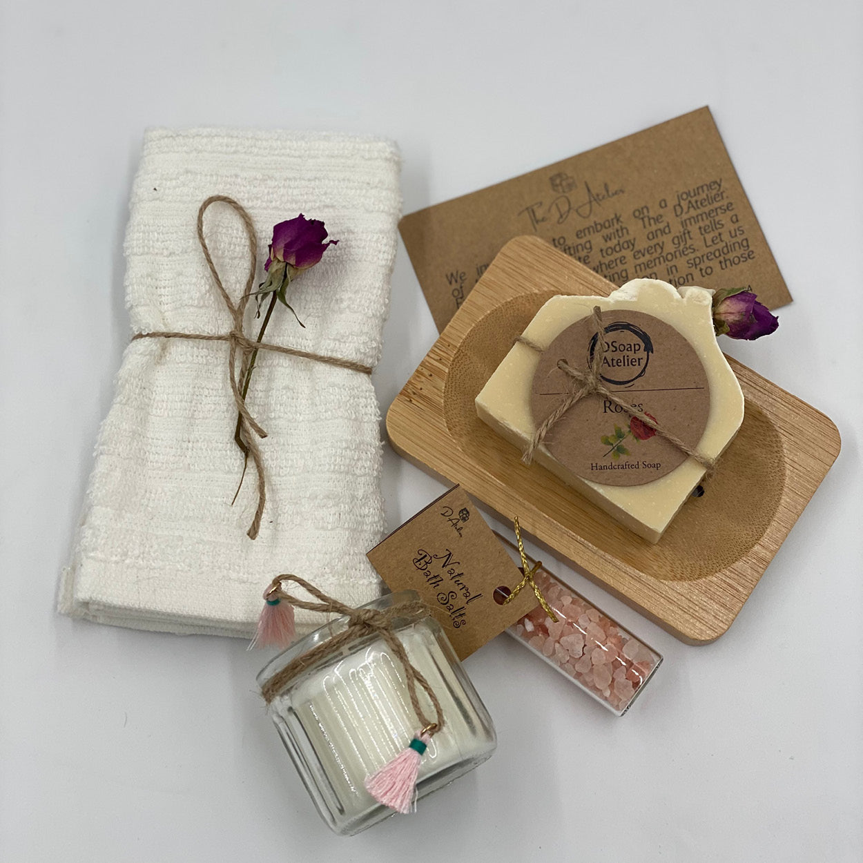 Roses Bath Set – Ultimate Spa Experience at Home