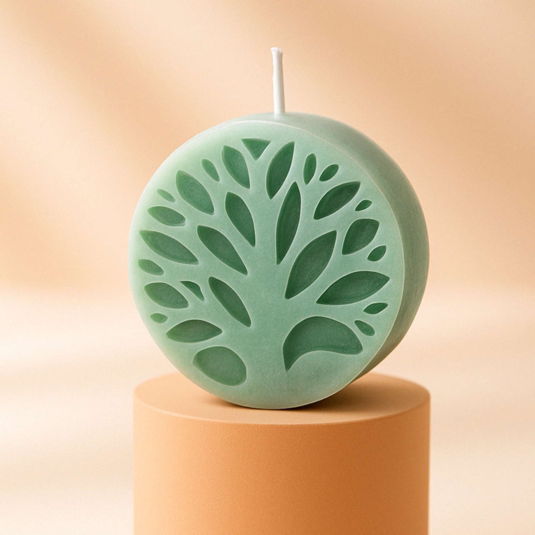 The Tree of Life Handmade Candle