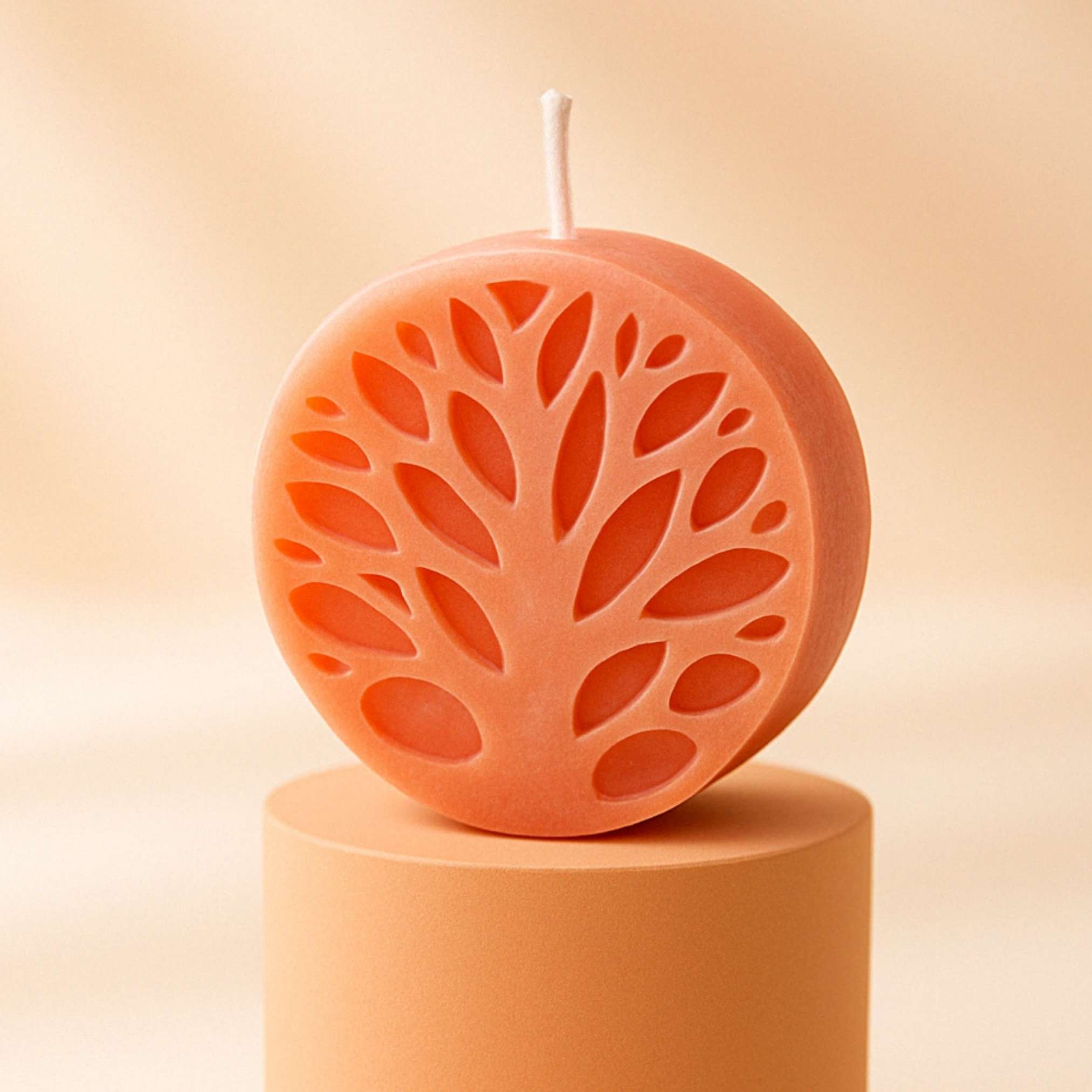 The Tree of Life Handmade Candle