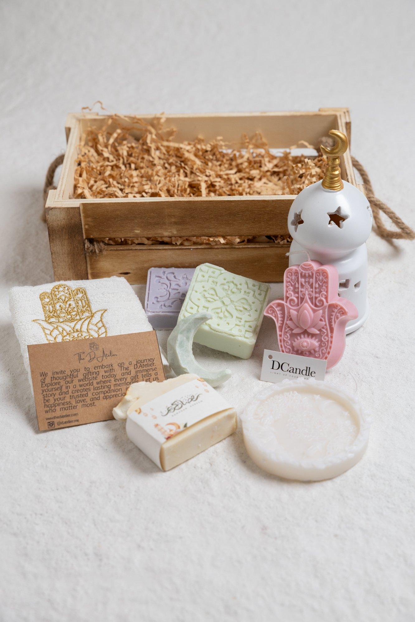 Ramadan zen - wooden hamper