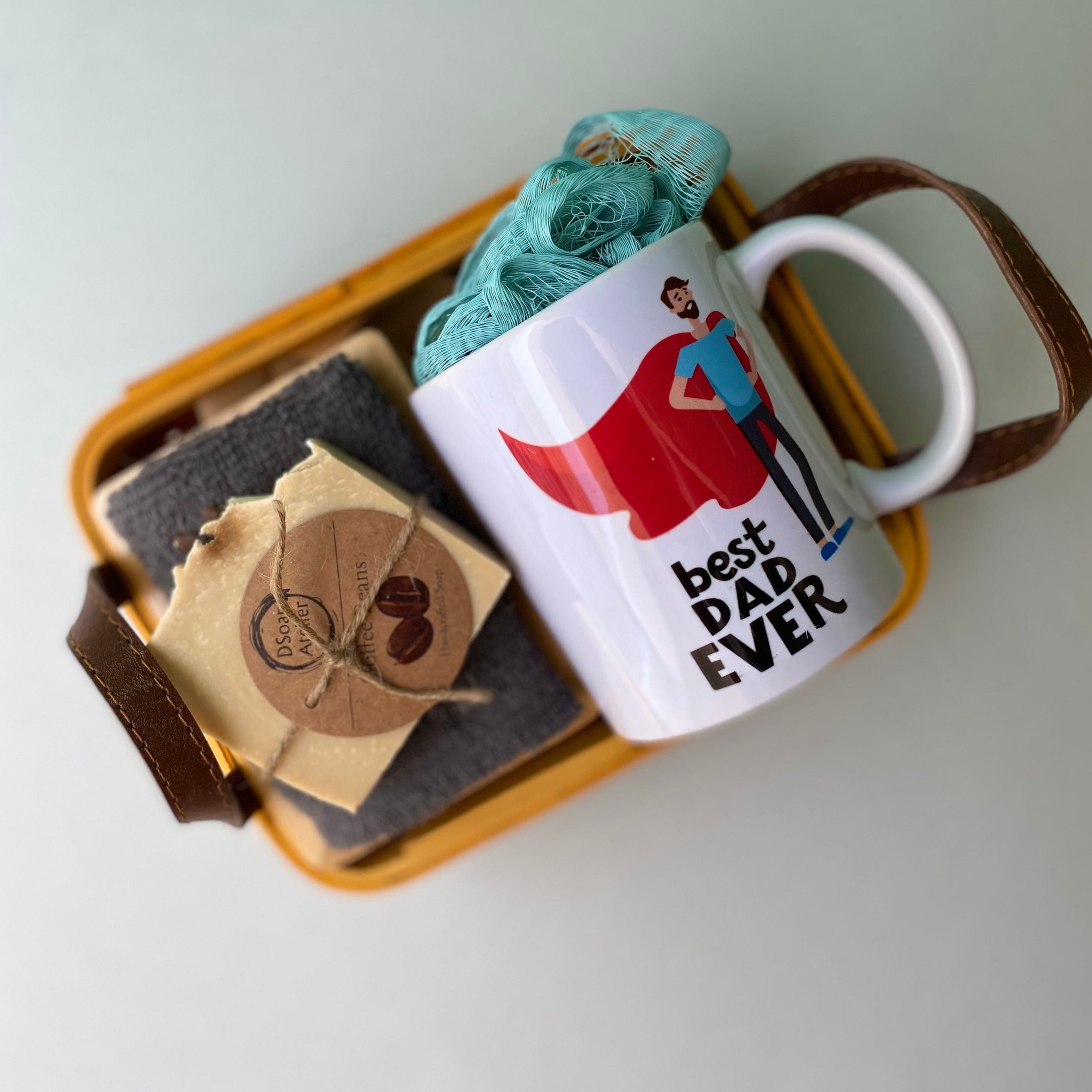 Super Hero Dad Gift Basket