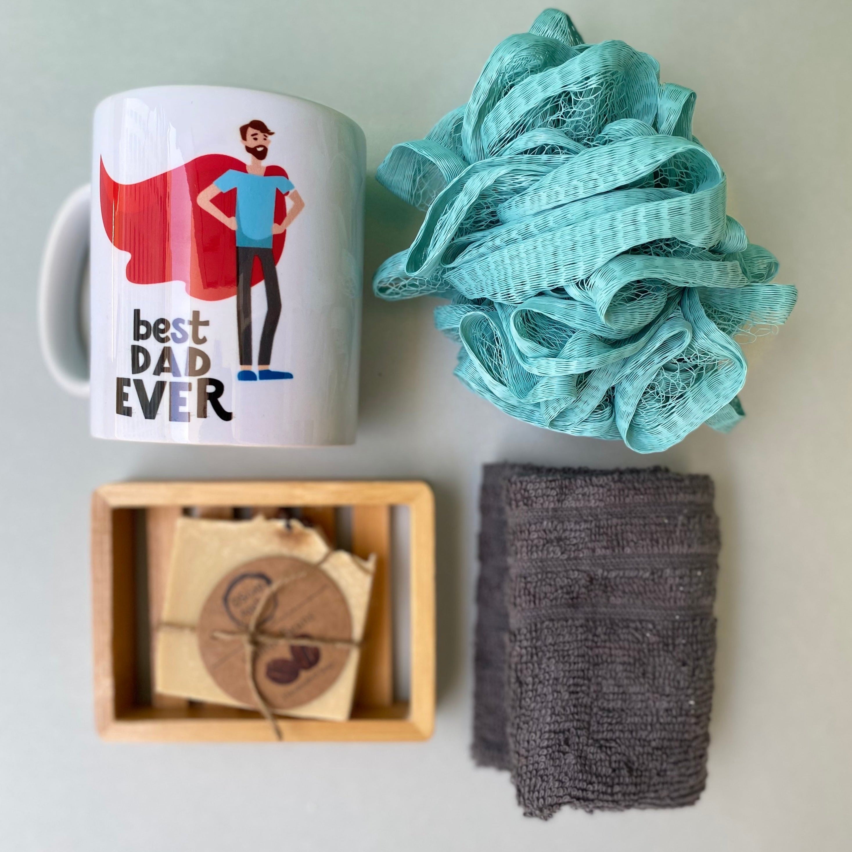 Super Hero Dad Gift Basket