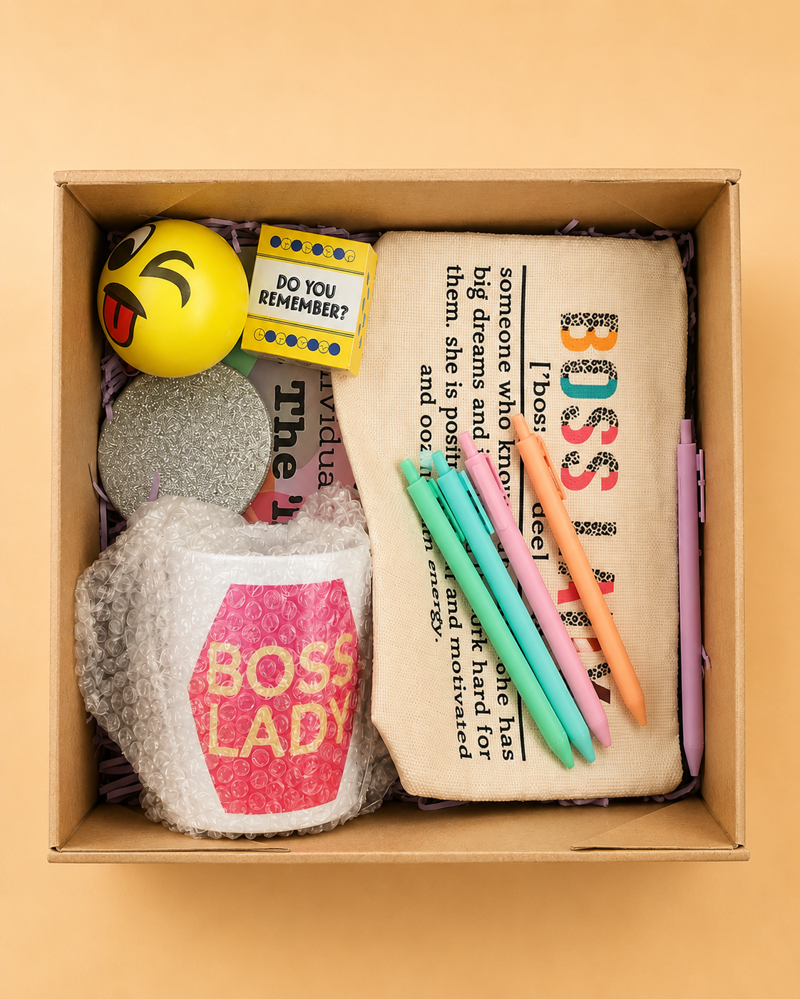 Boss Lady Gift Hamper — Celebrate Her Strength — Empowerment Gift Box for Her