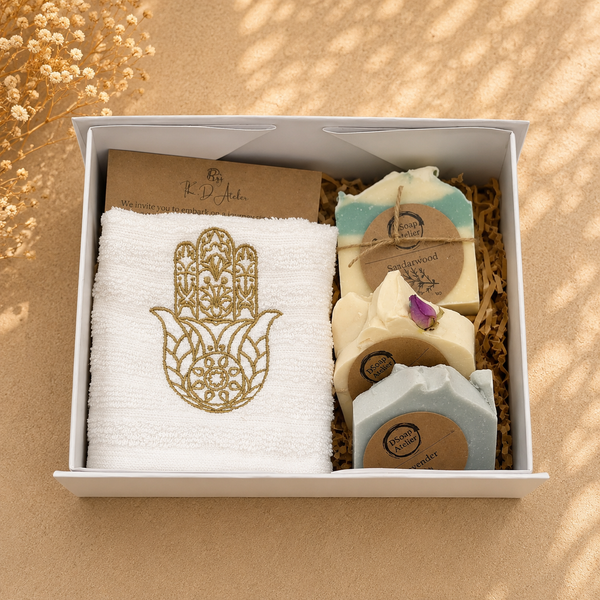 Arabesque Natural Handmade Soap Gift Box — Oriental-Inspired Gift Box