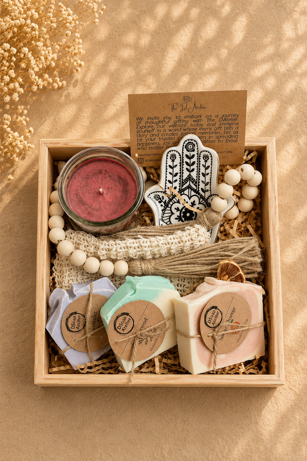 Ceramic Fatma Hand Gift Box
