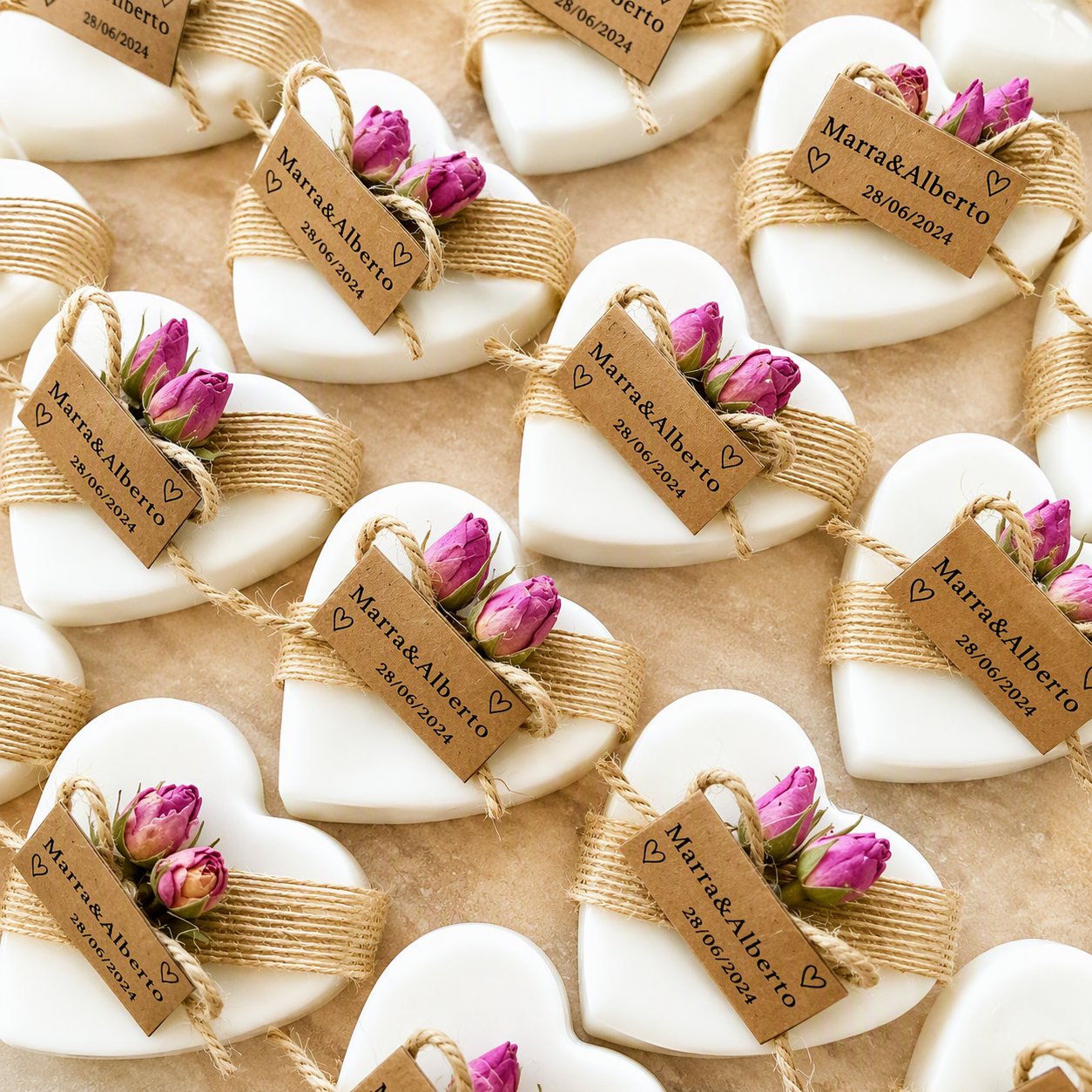 Wedding Souvenir - Soap Heart-shaped