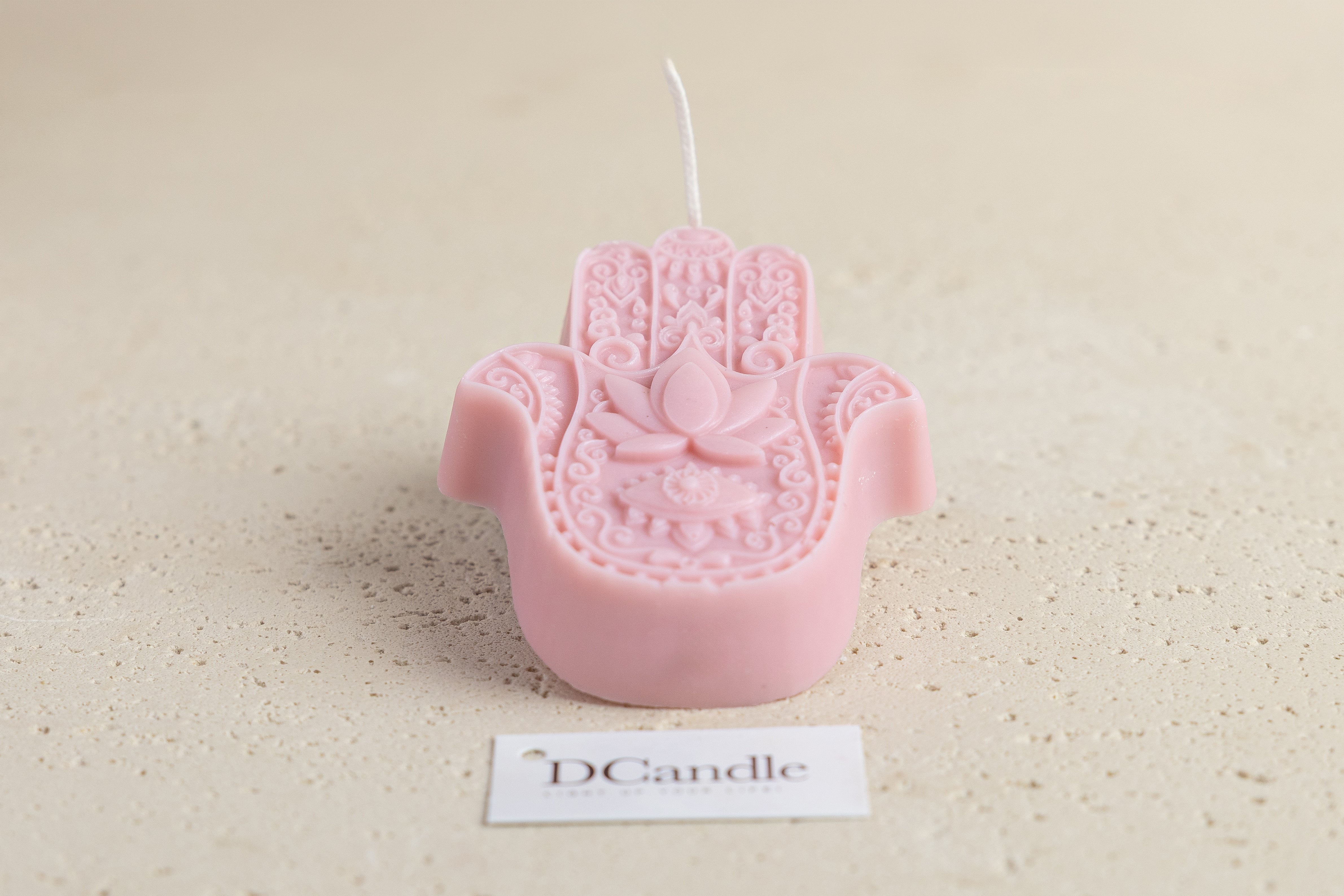 Fatma's Hand - Handmade Candle