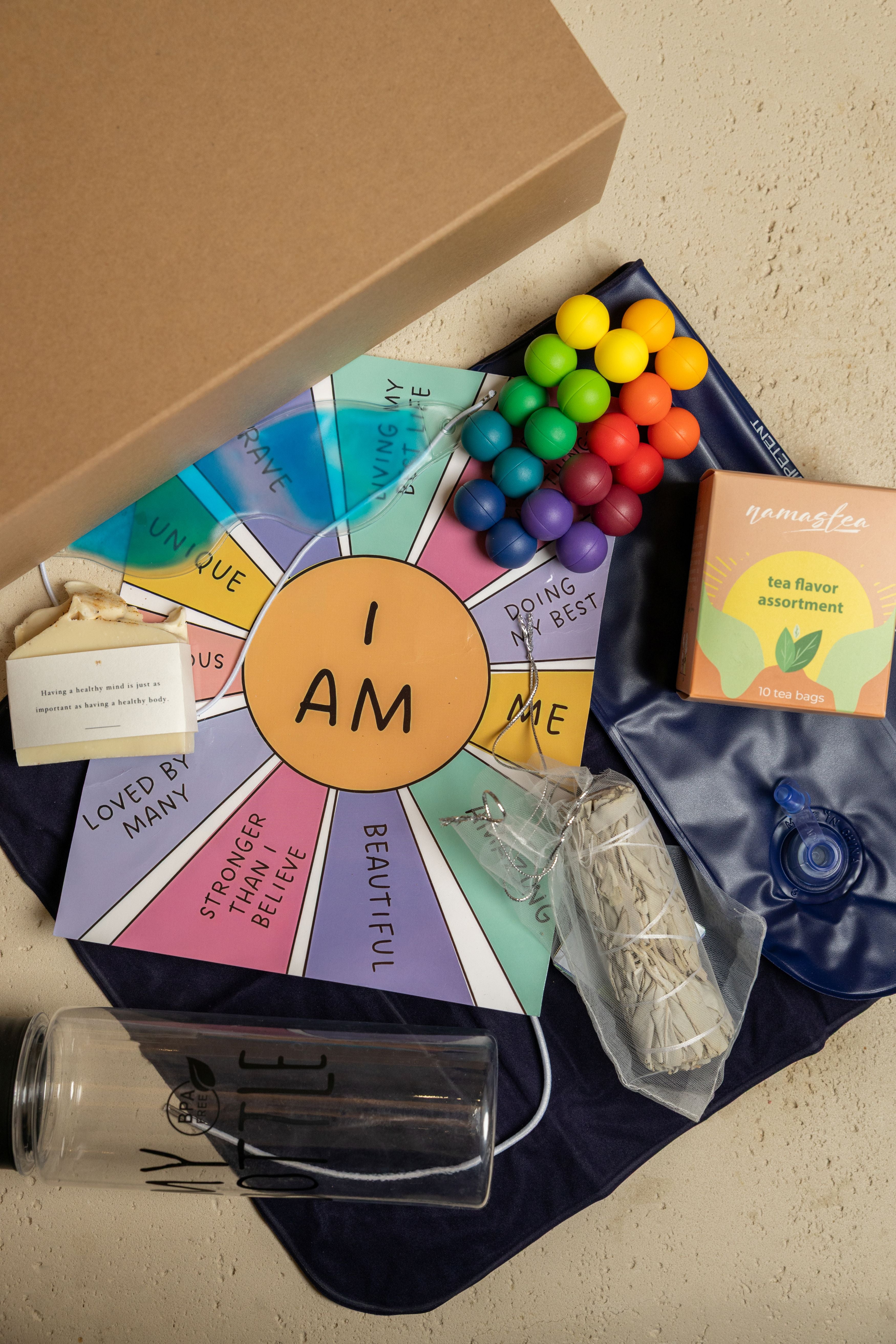 Focus & Recharge Wellness Box — Self‑Care & Stress Relief Kit