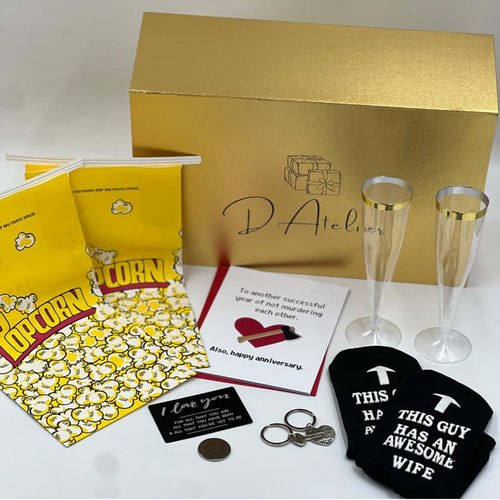 Anniversary Gift Box — Romantic Keepsake &amp; Celebration Set
