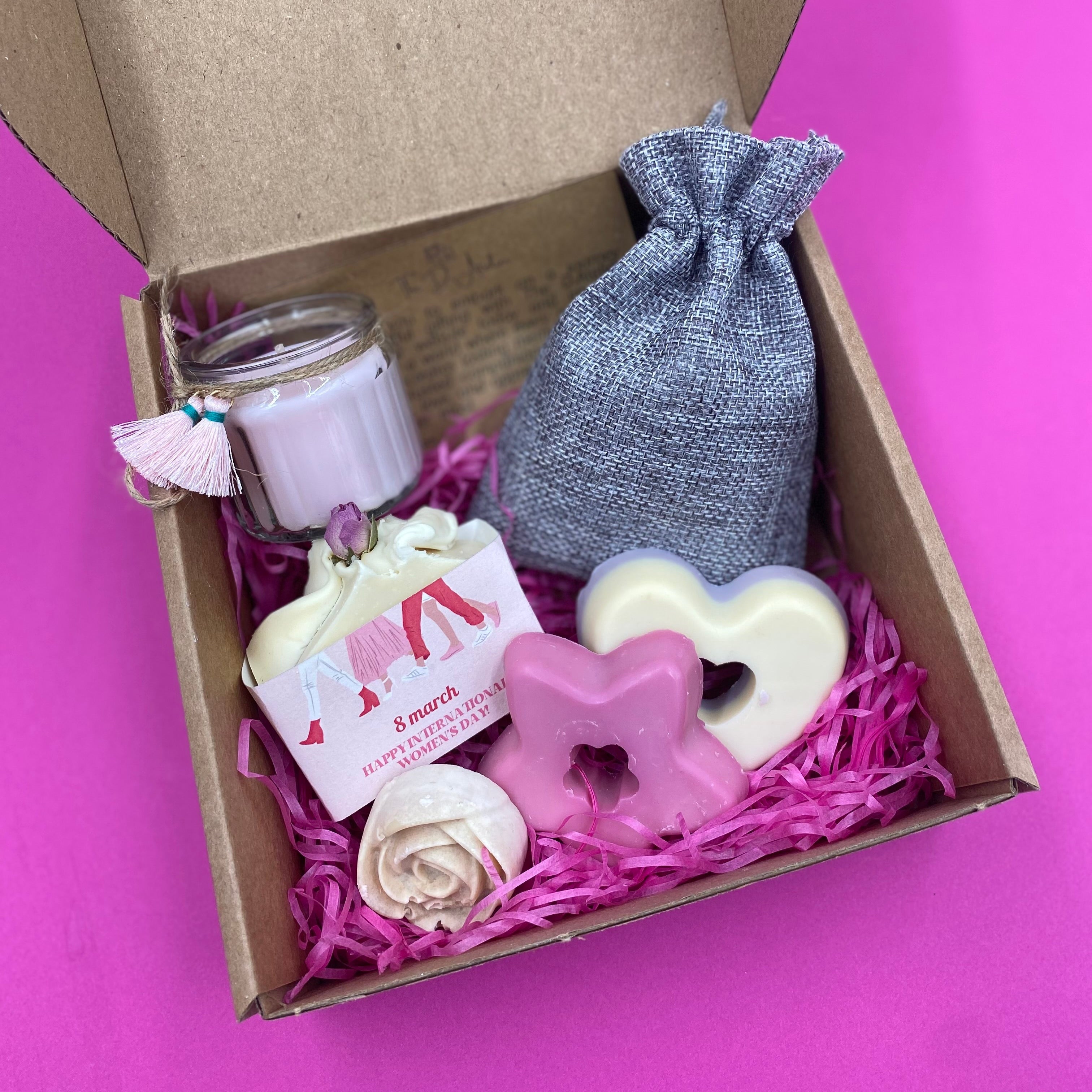 International Women’s Day Pink Themed Gift Box