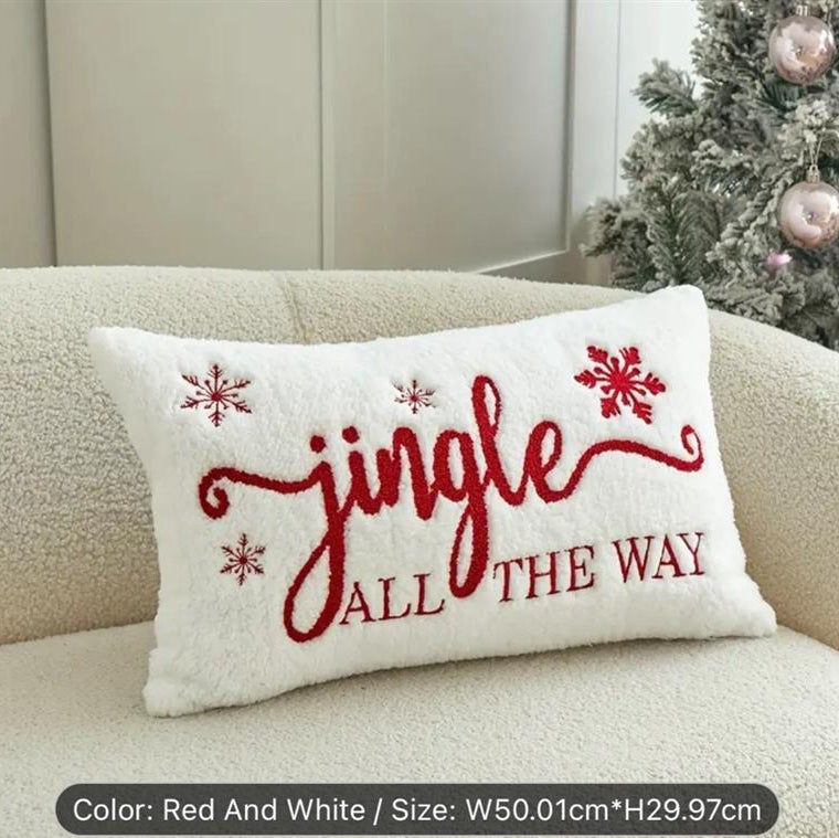 Jingle Bell Throw Pillow