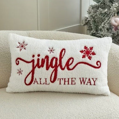 Jingle Bell Throw Pillow