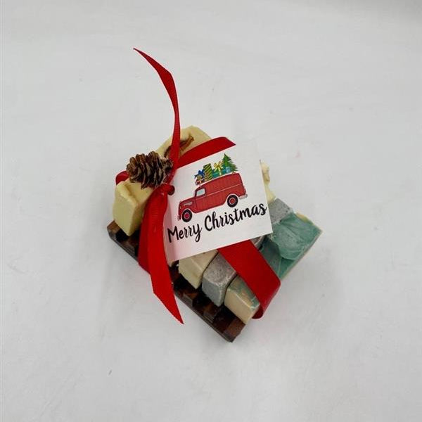 Natural Handmade Soap Sampler Box – a premium collection of handcrafted soaps made with pure, natural ingredients. Each bar is designed to gently cleanse, hydrate, and nourish your skin while delivering a unique aromatic experience.

What’s Inside:

A curated selection of our best-selling natural handmade soaps