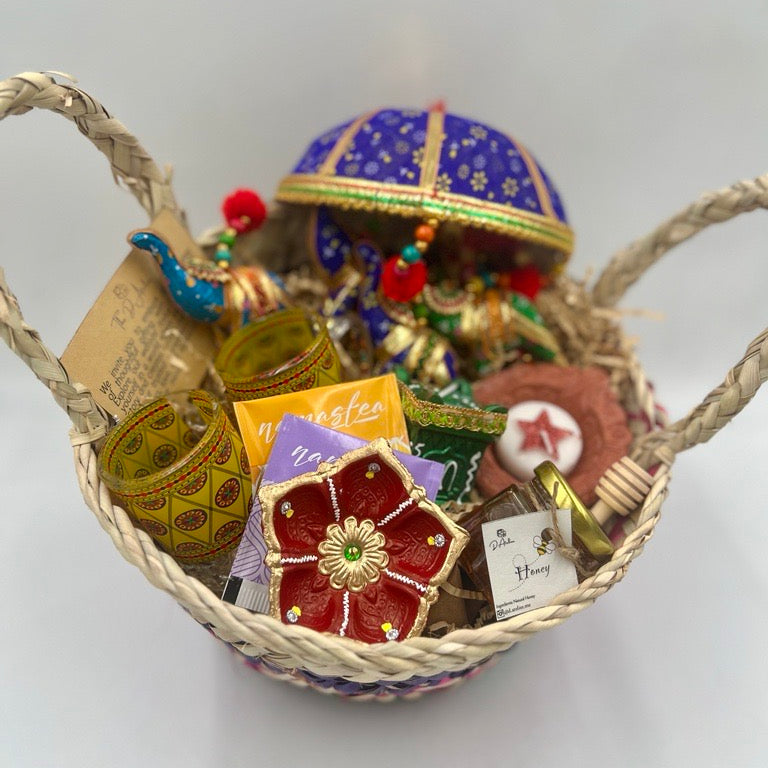 Diya Diwali Basket