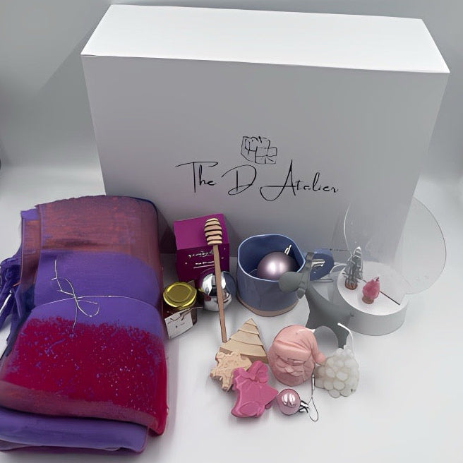 Christmas in Purple & Pink