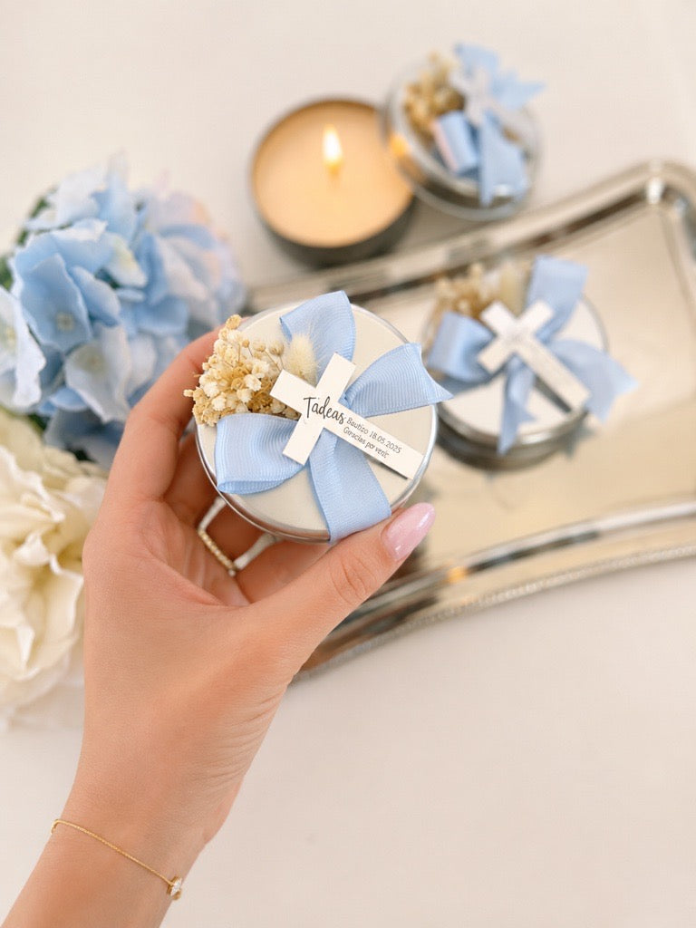personalized Baptism Candle Favors | Christening Gifts &amp; Keepsakes