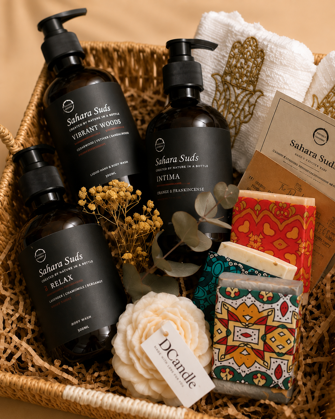 Sahara Suds Natural Collection Luxury Hamper