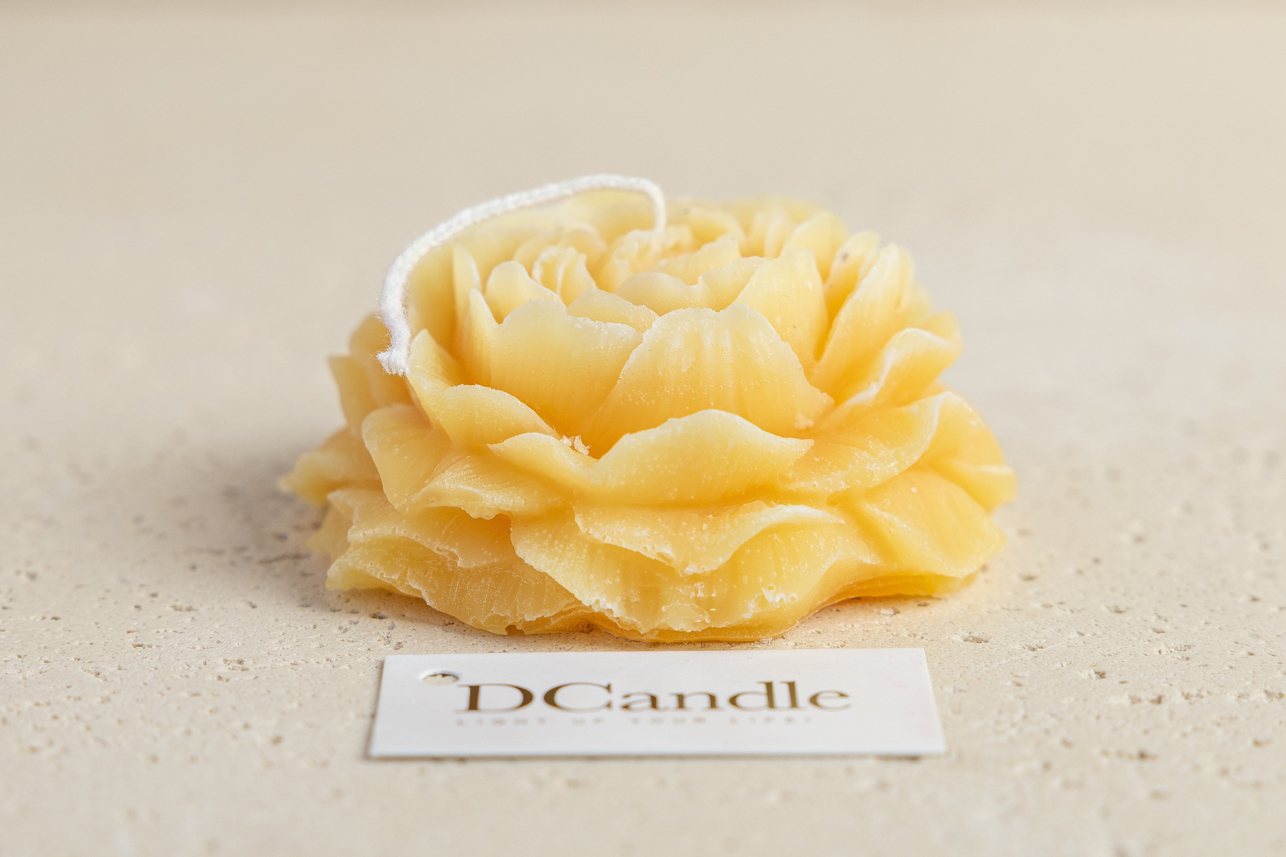 Flower candle