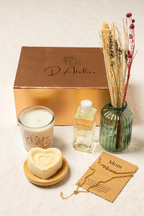The Queen of our Hearts — Perfect Gift for Mom — Relaxation & Keepsake Hamper