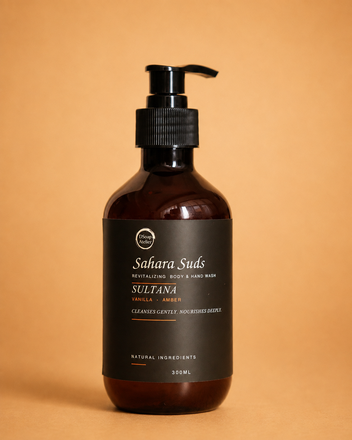 Sahara Suds — Sultana Natural Liquid Soap by D.Soap Atelier  (300 ML)