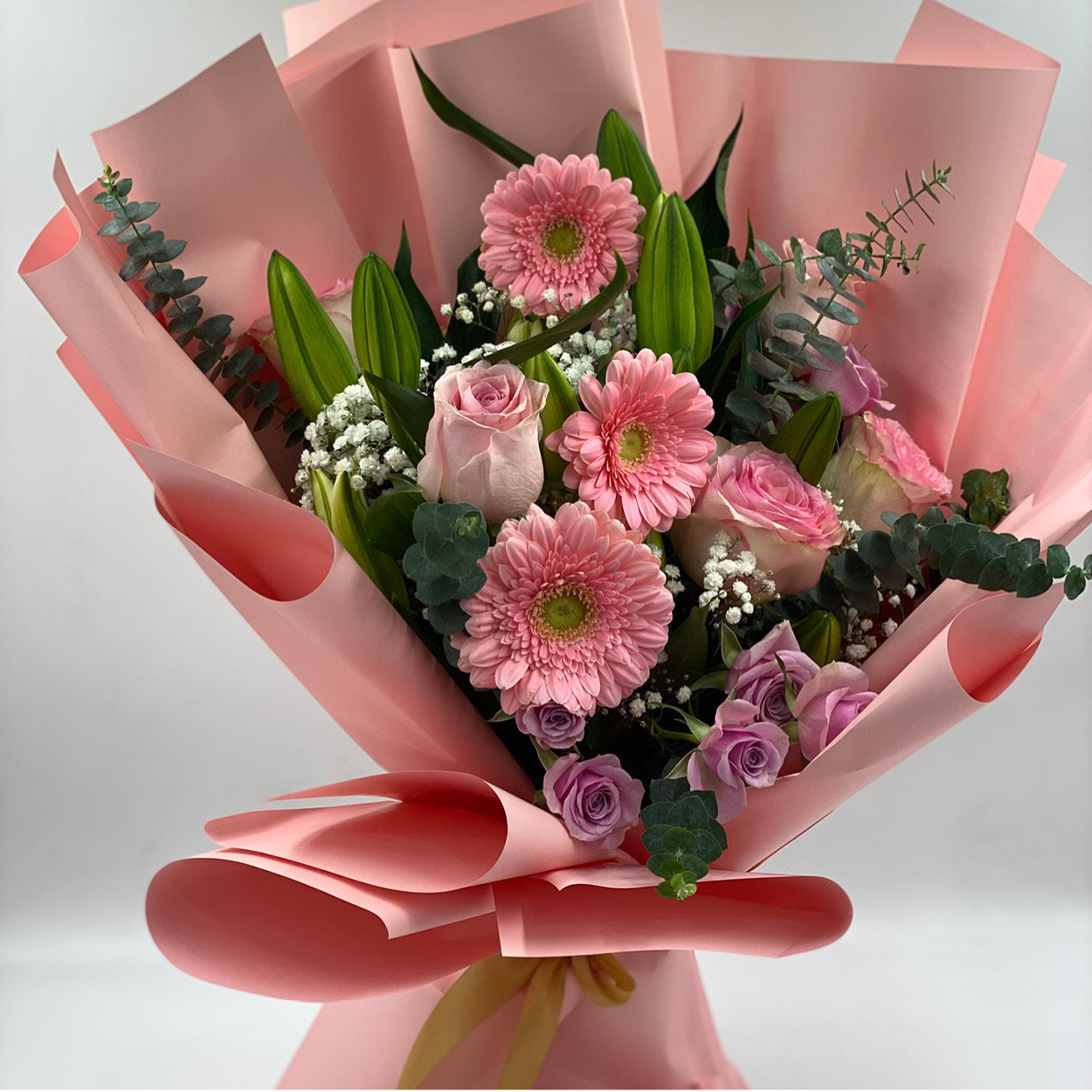 Pink Gerberas Bouquet