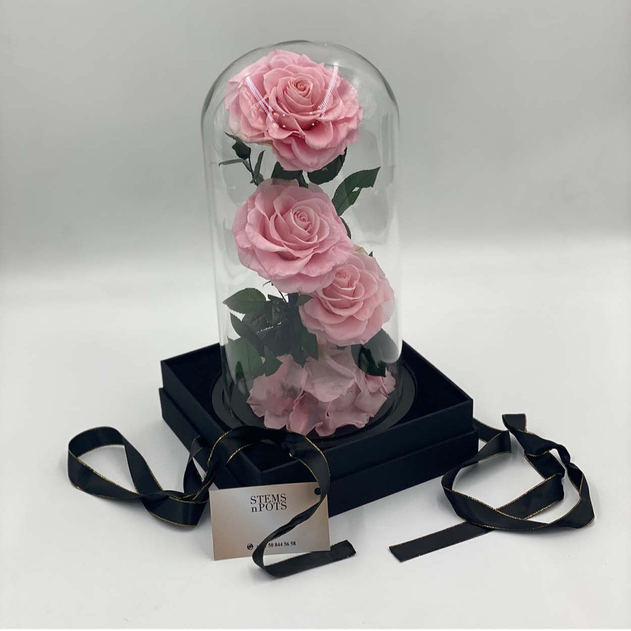 Pink Endless Roses Bouquet β Everlasting Beauty, Timeless Love