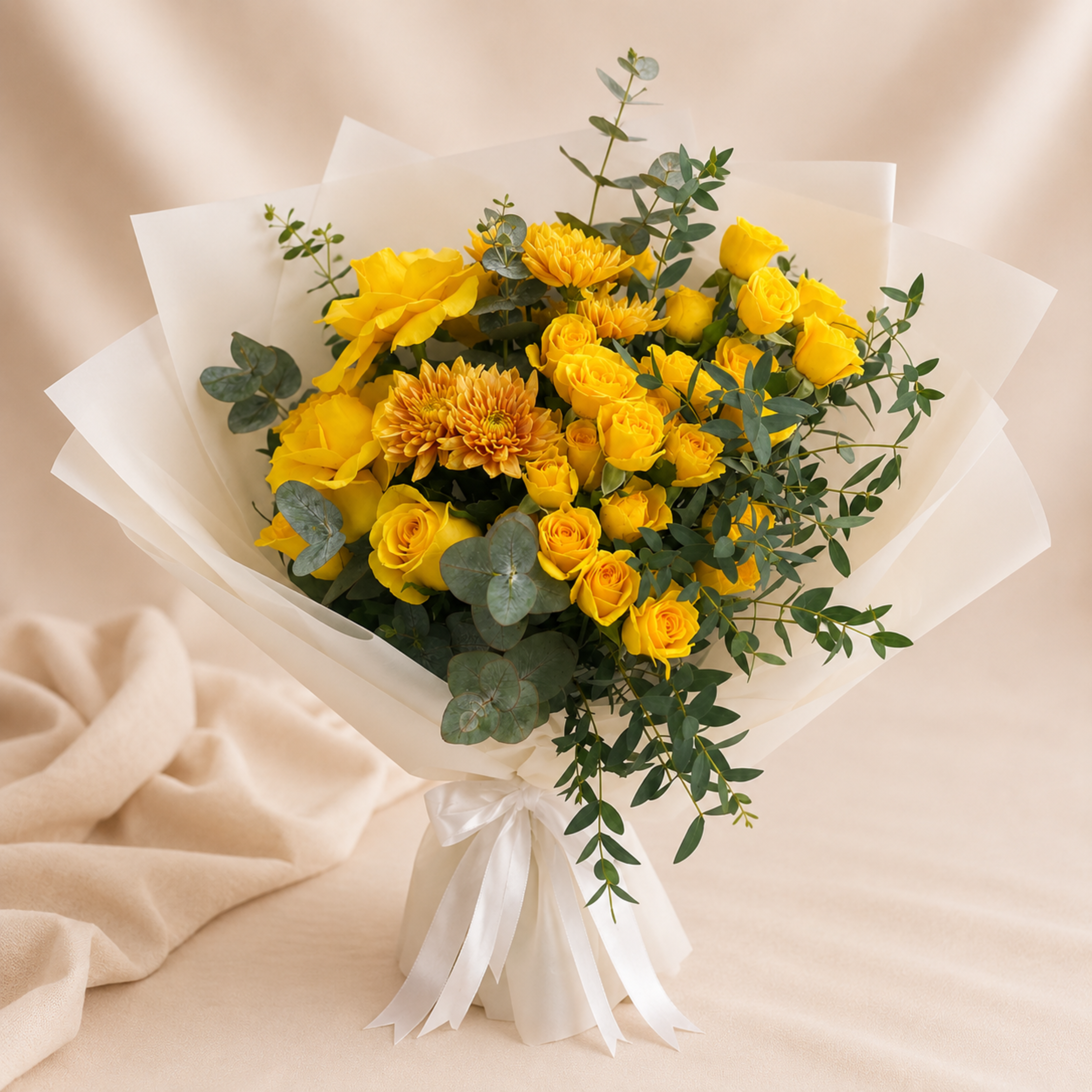 Yellow Rose Bouquet – Brighten Their Day with a Gift of Sunshine
