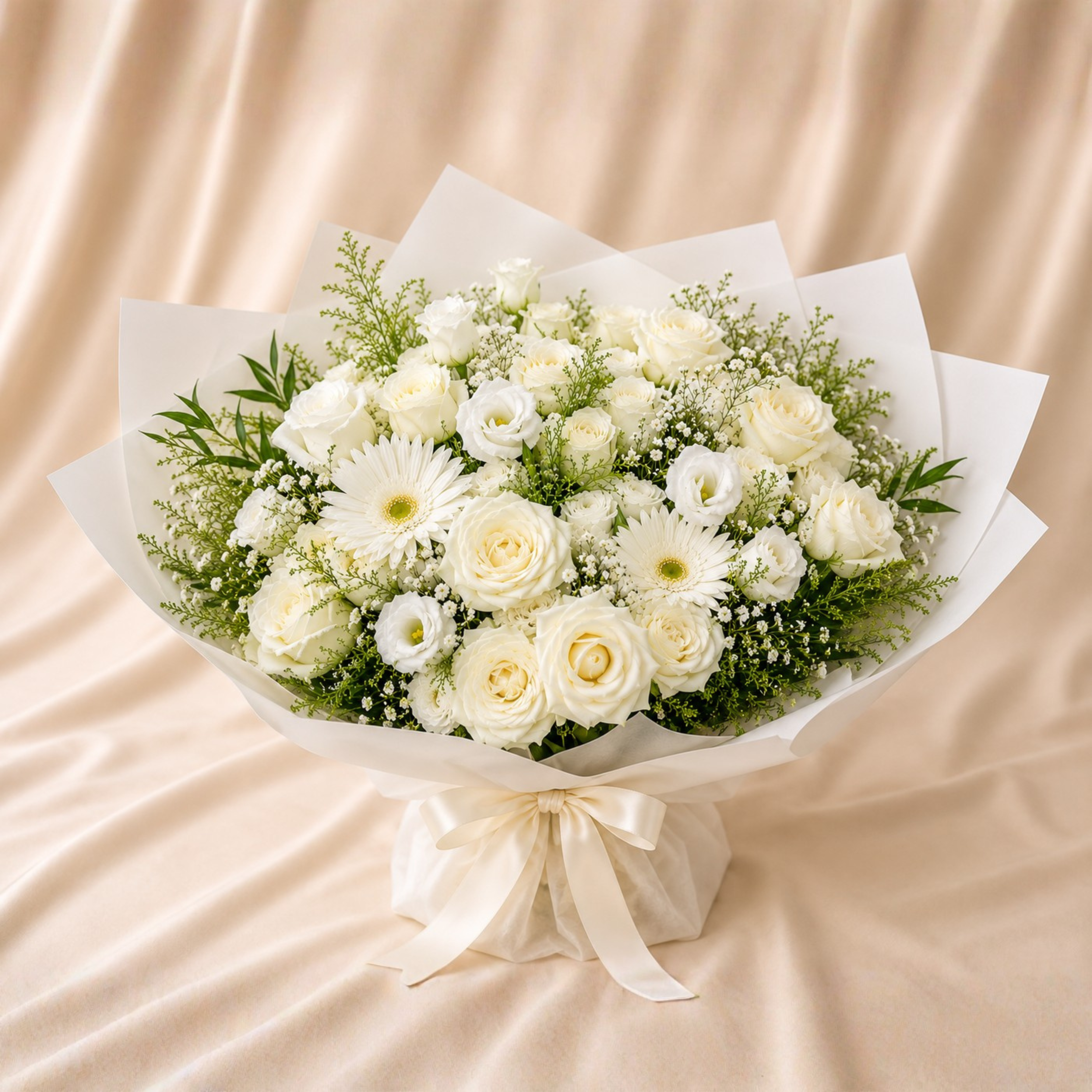 Bridal Bouquet - From UAE to Amman - Jordan - With Love